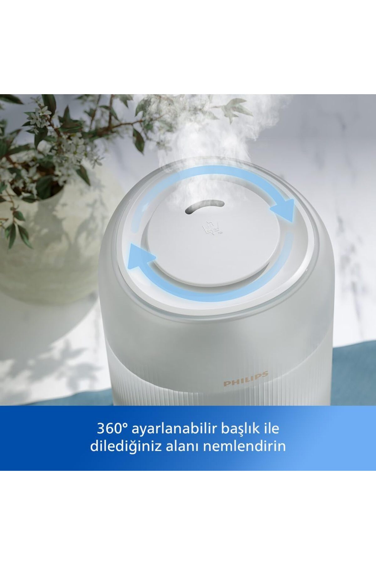 Air humidifier of the 1000 series – relieves dry air effects, suitable for rooms up to 41 m2