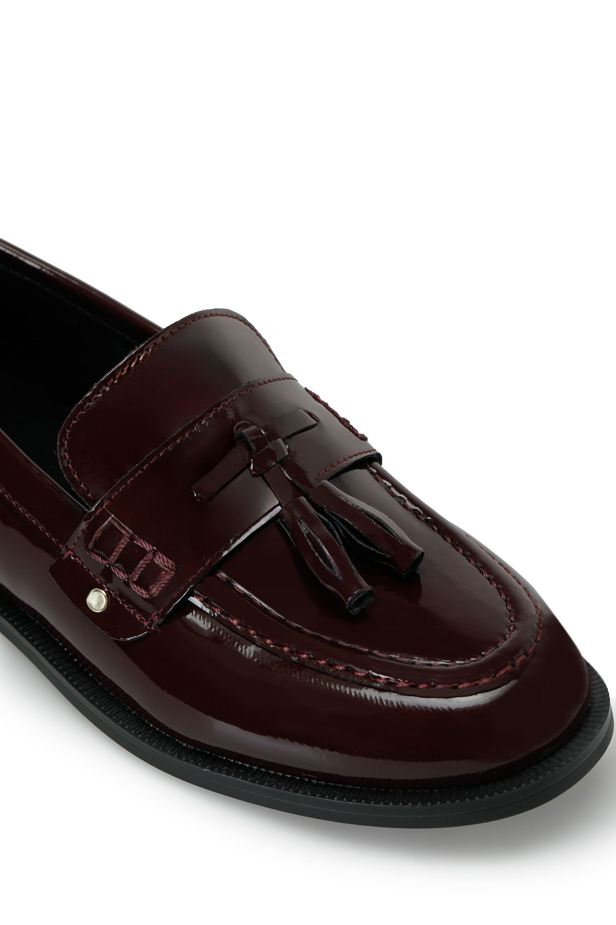 Butigo 25K-2020 Bordo Kadın Loafer görsel 7