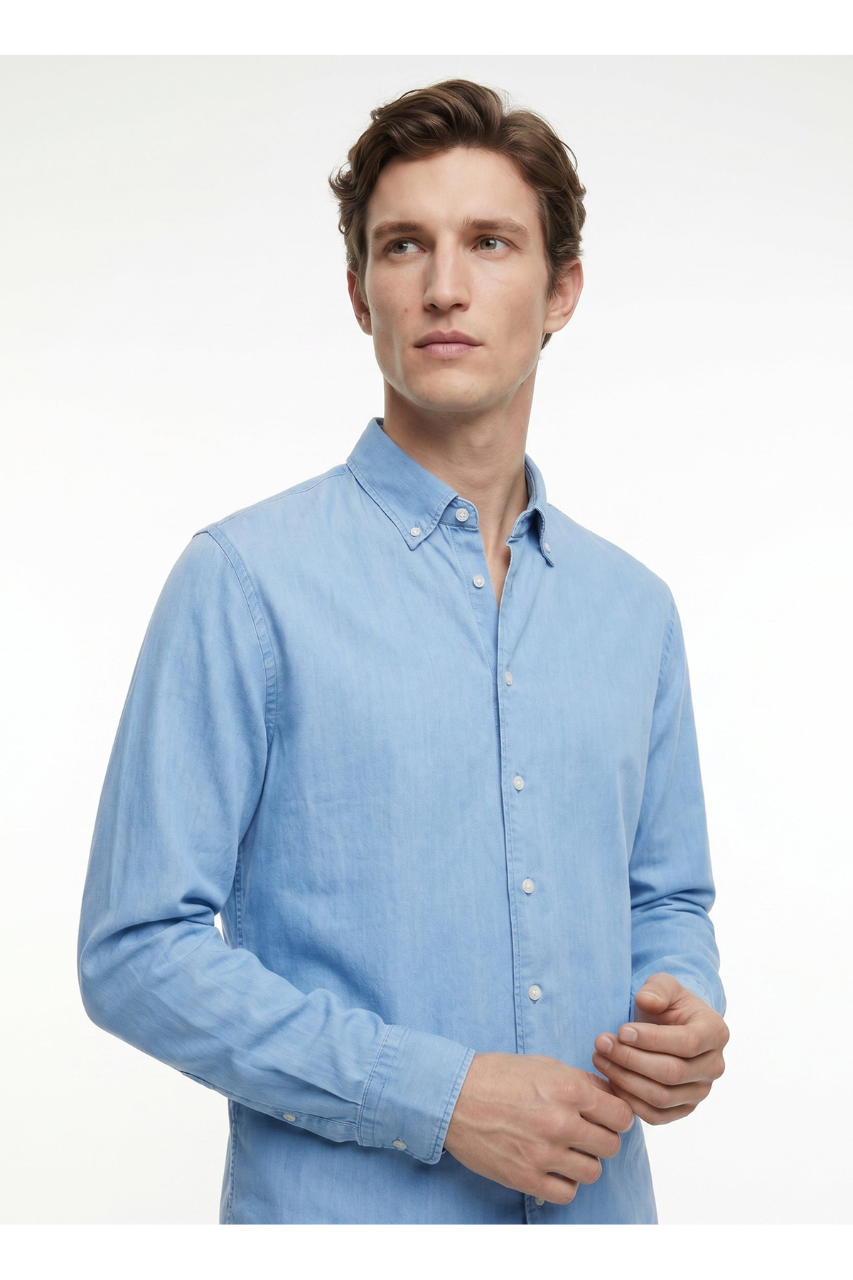 پیراهن مردانه آبی TBMRSH2052 تد بیکر پیراهن Ted Baker