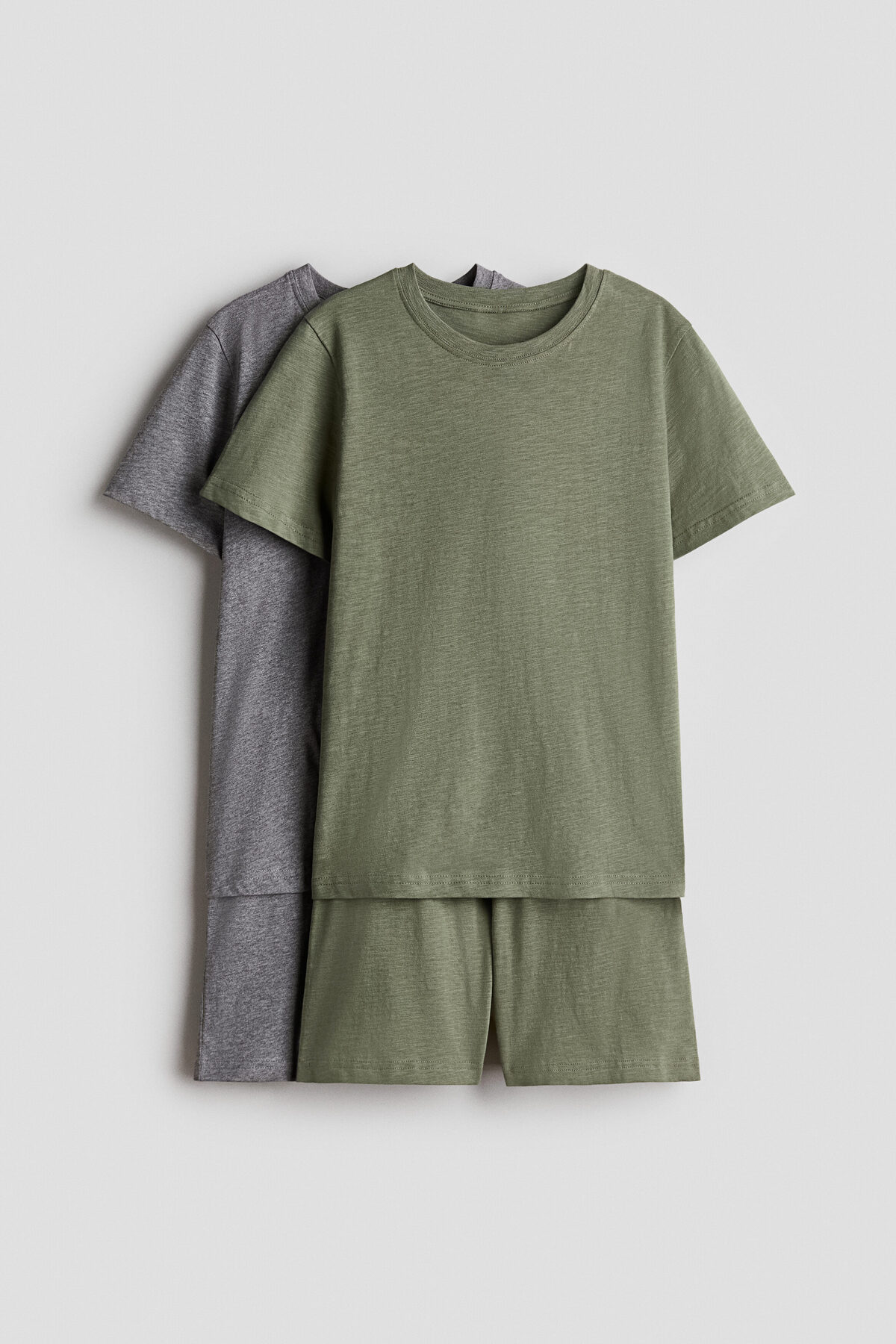 ست لباس خواب نخی دو تکه اچ اند ام ست پیژامه و لباس خواب H&M