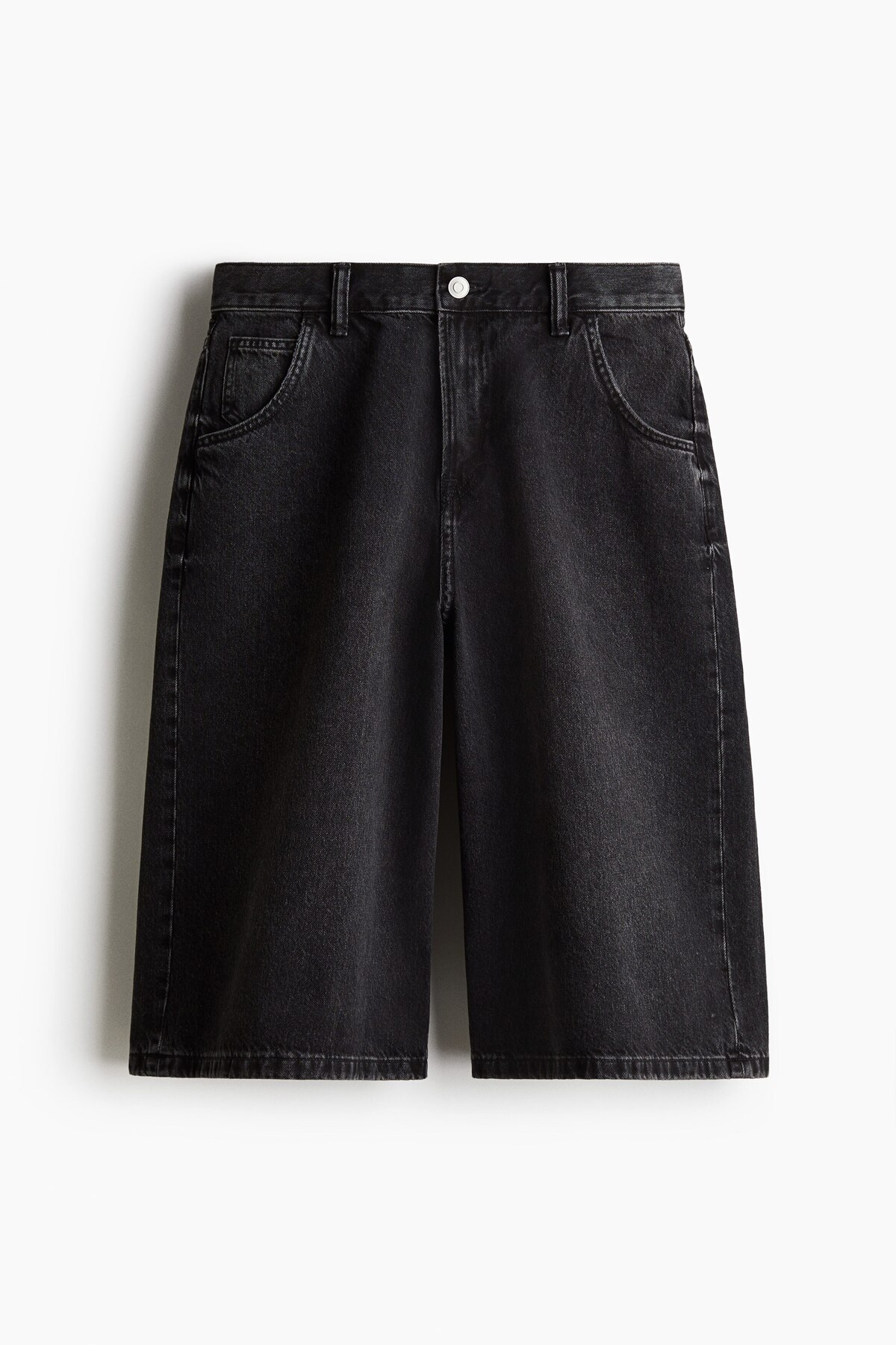 شلوارک جین خیلی گشاد اچ اند ام شلوارک برمودا H&M