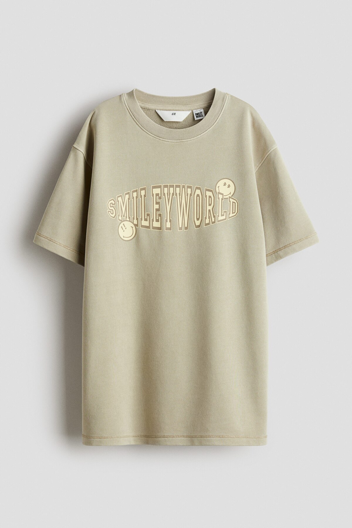 تی شرت طرح دار چاپی اچ اند ام تی شرت H&M