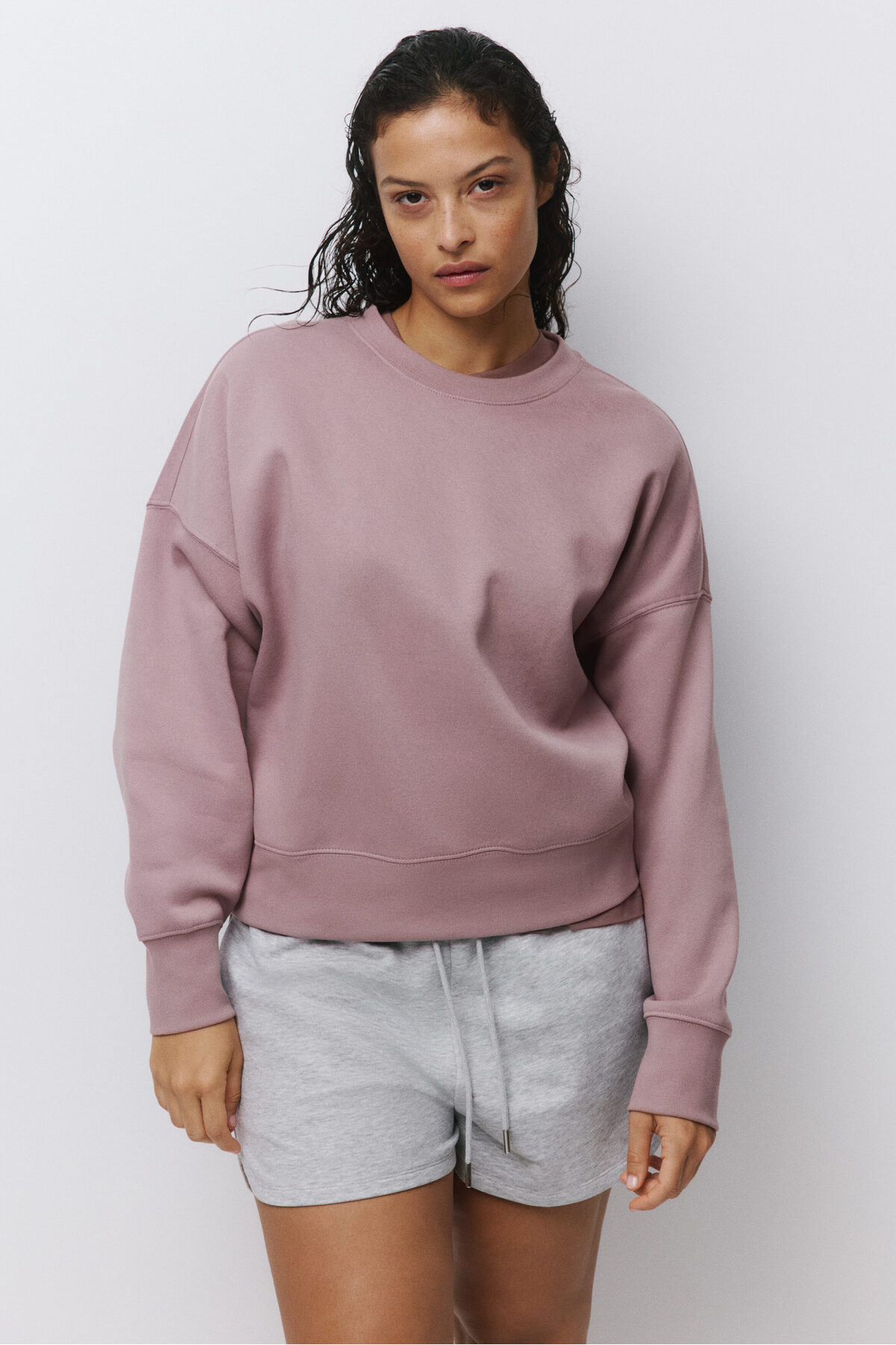 H&M Oversize Sweatshirt görsel 2