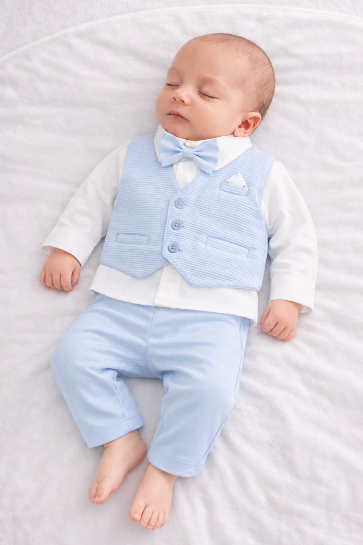 Theo Signature Collection Baby Boy Special Day Set – Mevlit & Invitation Suite