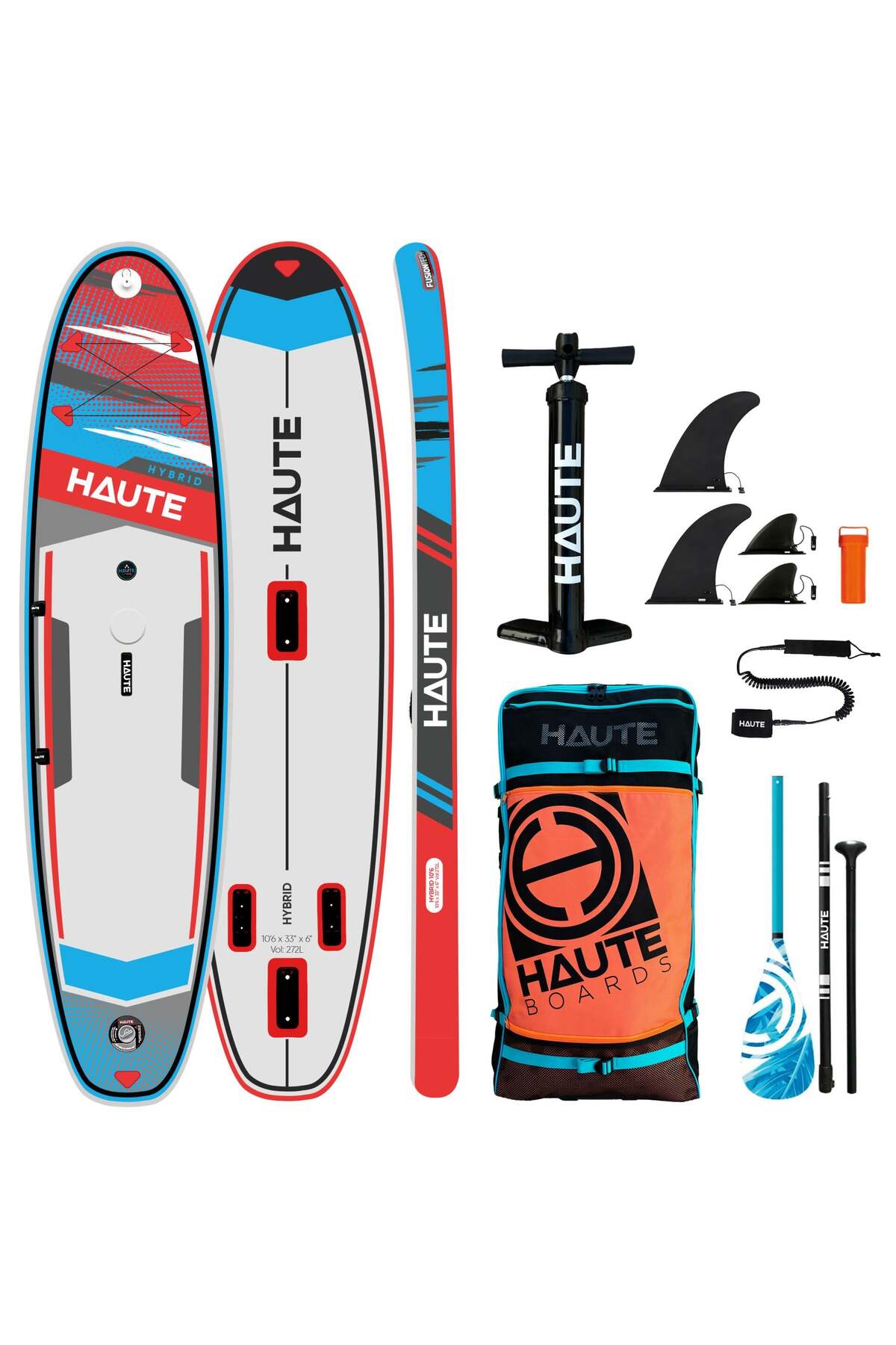 HAUTE BOARDS Hybrid 10'6 Şişme Wind Surf - Wind Sup - Full Paket