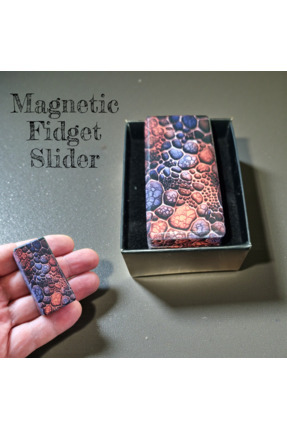 SEF-X Ahsap Tasarım Manyetik Ahşap Stres Slider - Magnetic Fidget Toy - Odakl...