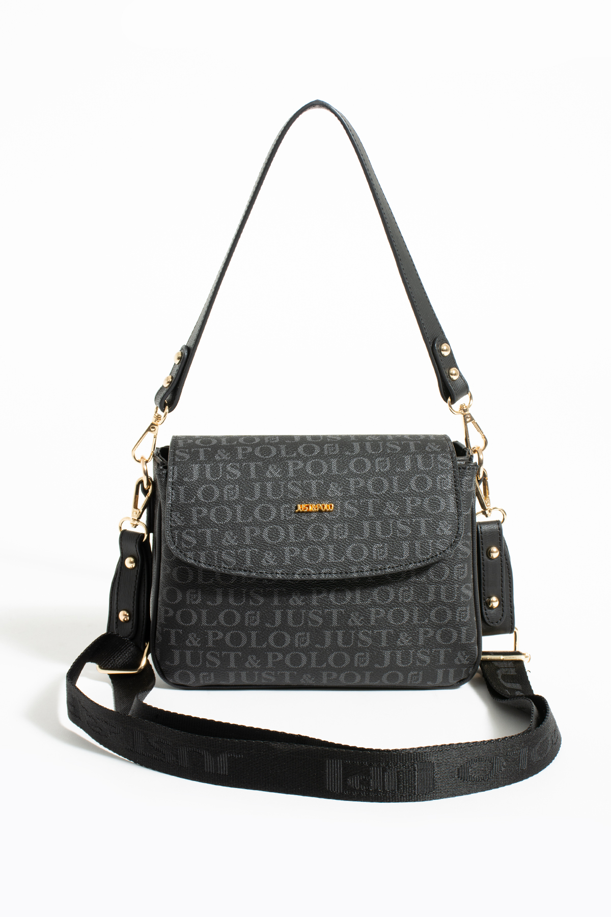 Women's Three Compartment Shoulder Bag