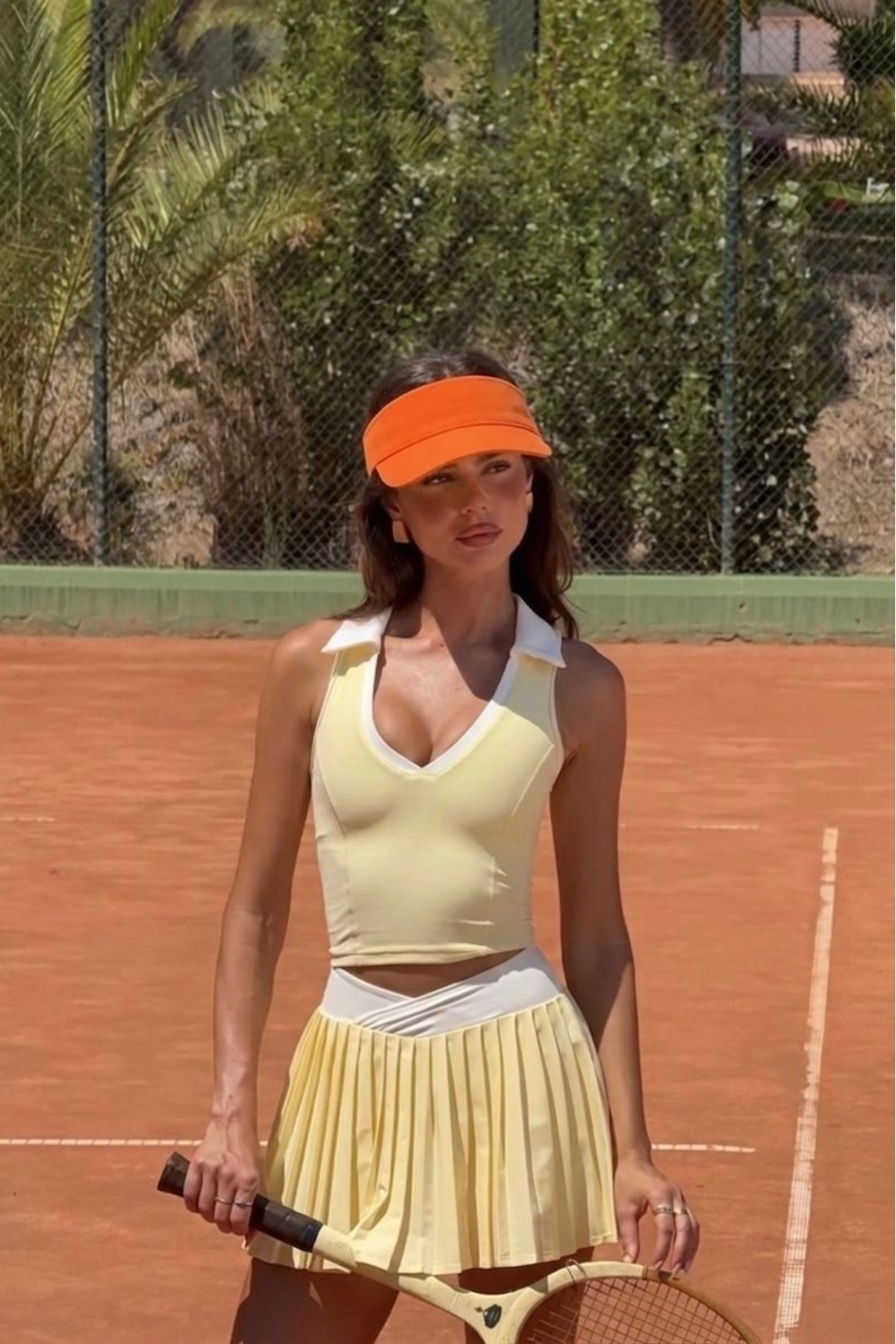 Women's Tennis Visor Hat