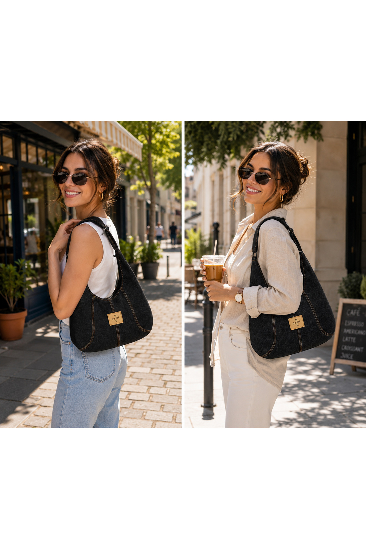 NARRATİVA Signature Series Jean Bag K .Füme görsel 2