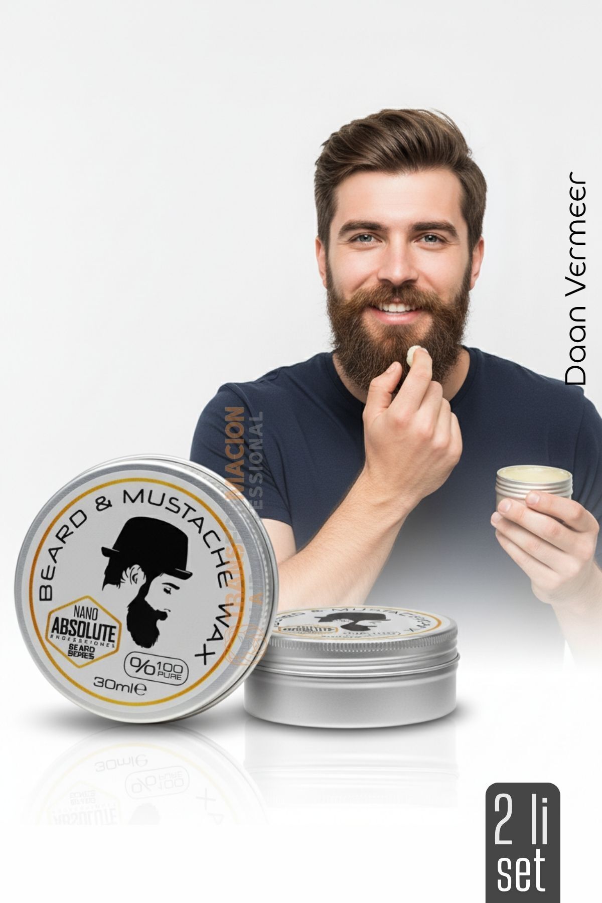 Transformacion Nano Bıyık Sabitleyici Wax 2 ADET Absolute
