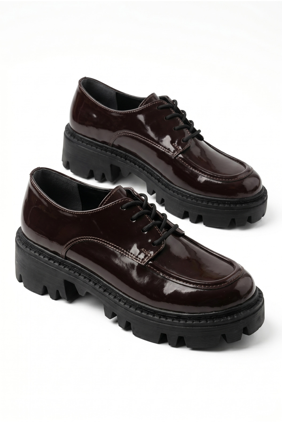 Women's Spring Lace-Up Loafer Casual Casual Casual Shoes