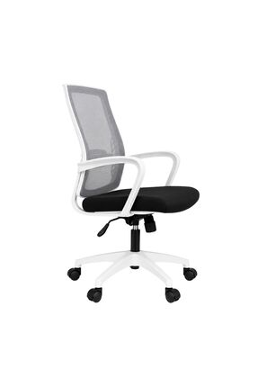 Ivo Office Alissa Beyaz Çalışma Koltuğu | Toplantı Koltuğu | Plastık Ayak