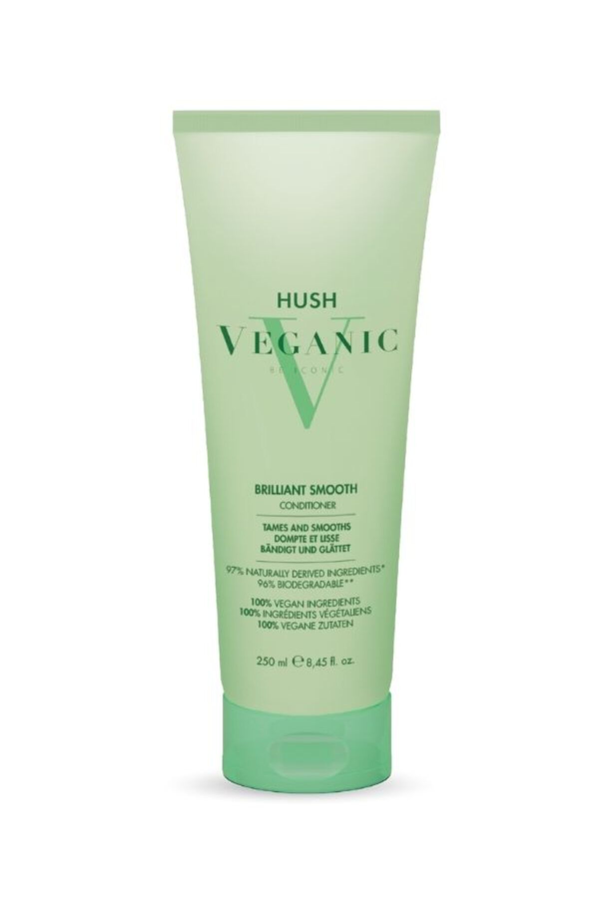Veganic Brilliant Smooth Kabaran Saçlar İçin Pürüzsüzleştirici Saç Kremi 250 ml — 8682035304203 — تصویر 4 از 4