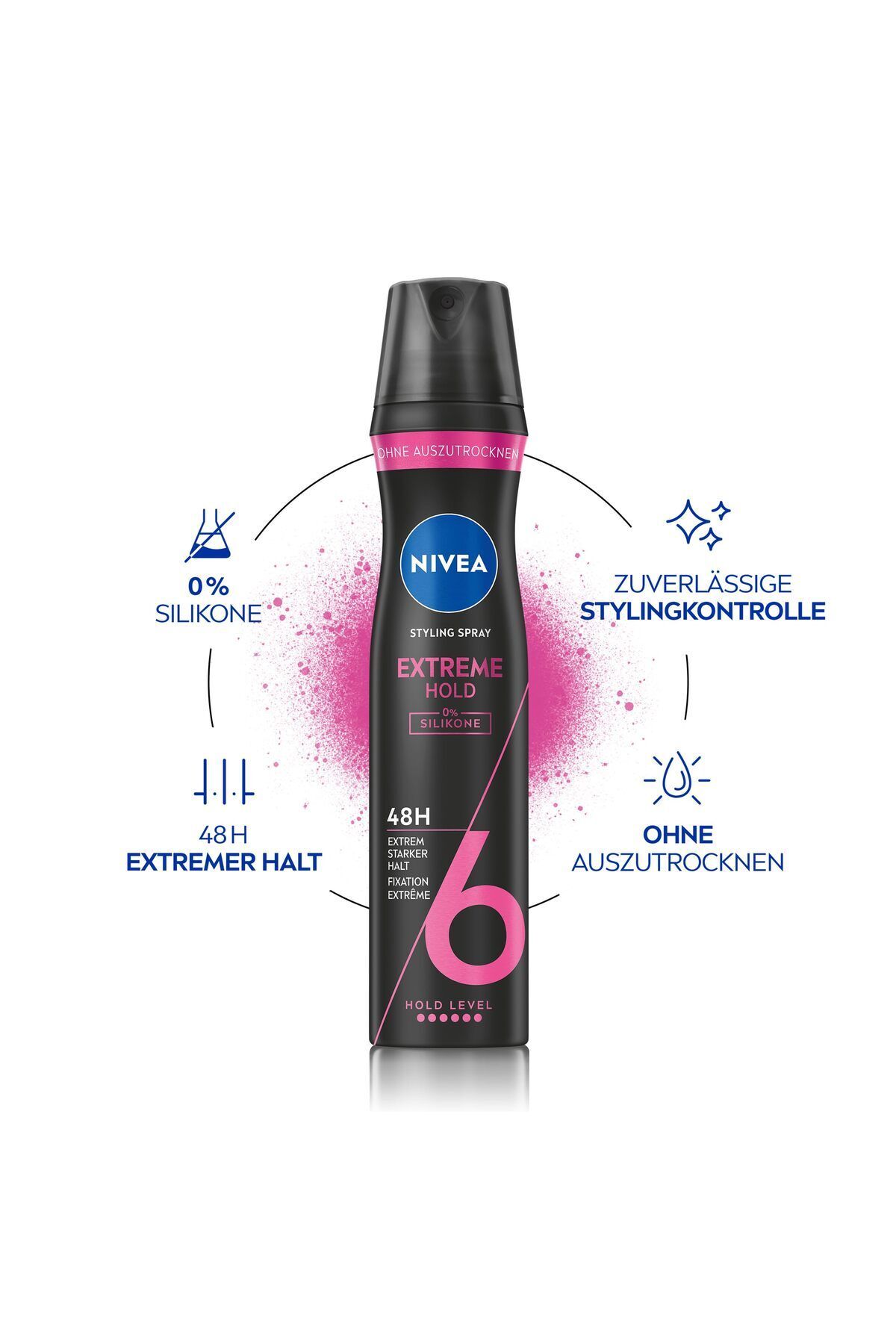 Ultra Güçlü Tutuş Saç Spreyi 250 ml — 4005900981530 — تصویر 2 از 5