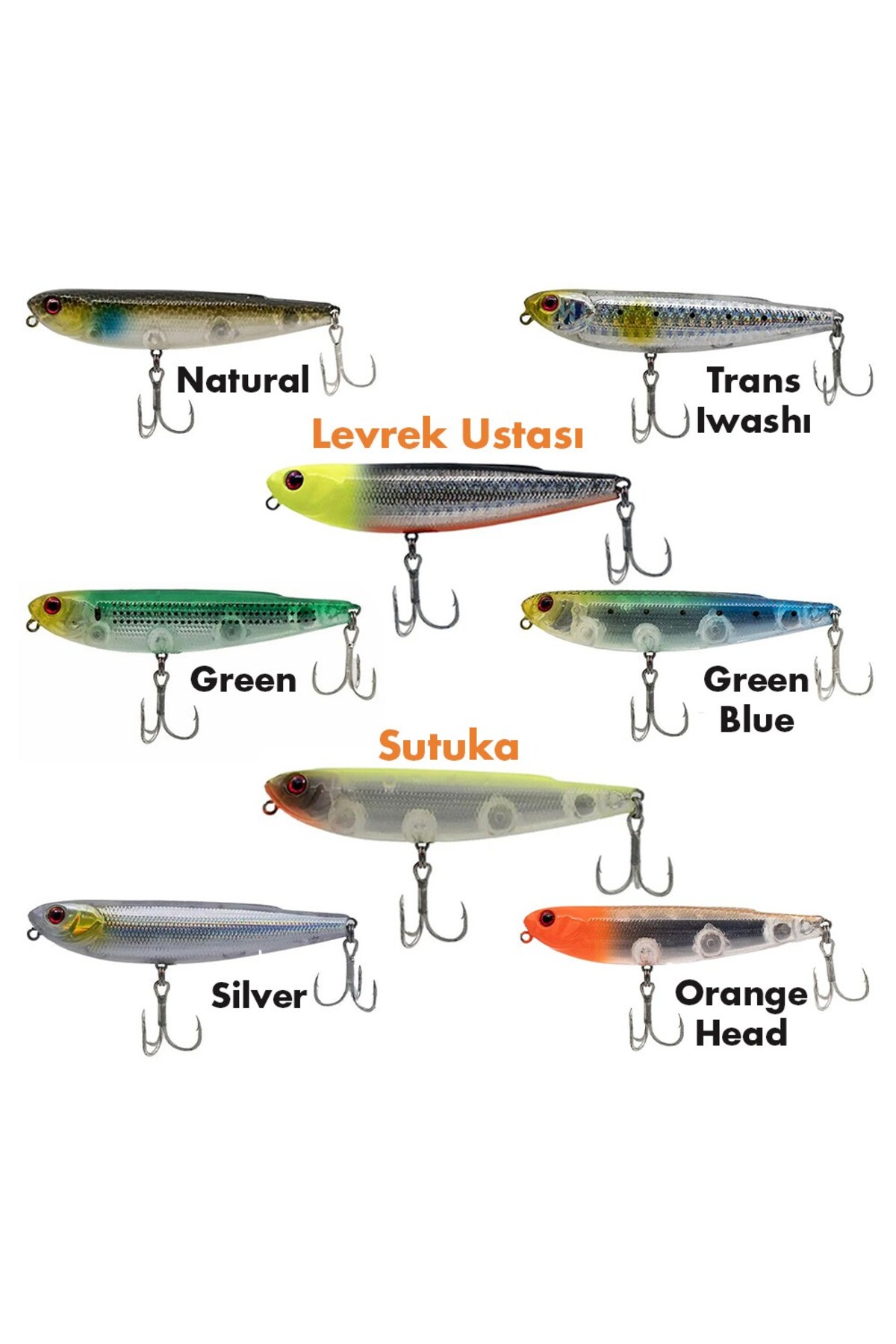 FİSH MASTER Fish Master Wakiza 9cm 12gr Su Üstü Maket Yem - Fiyatı
