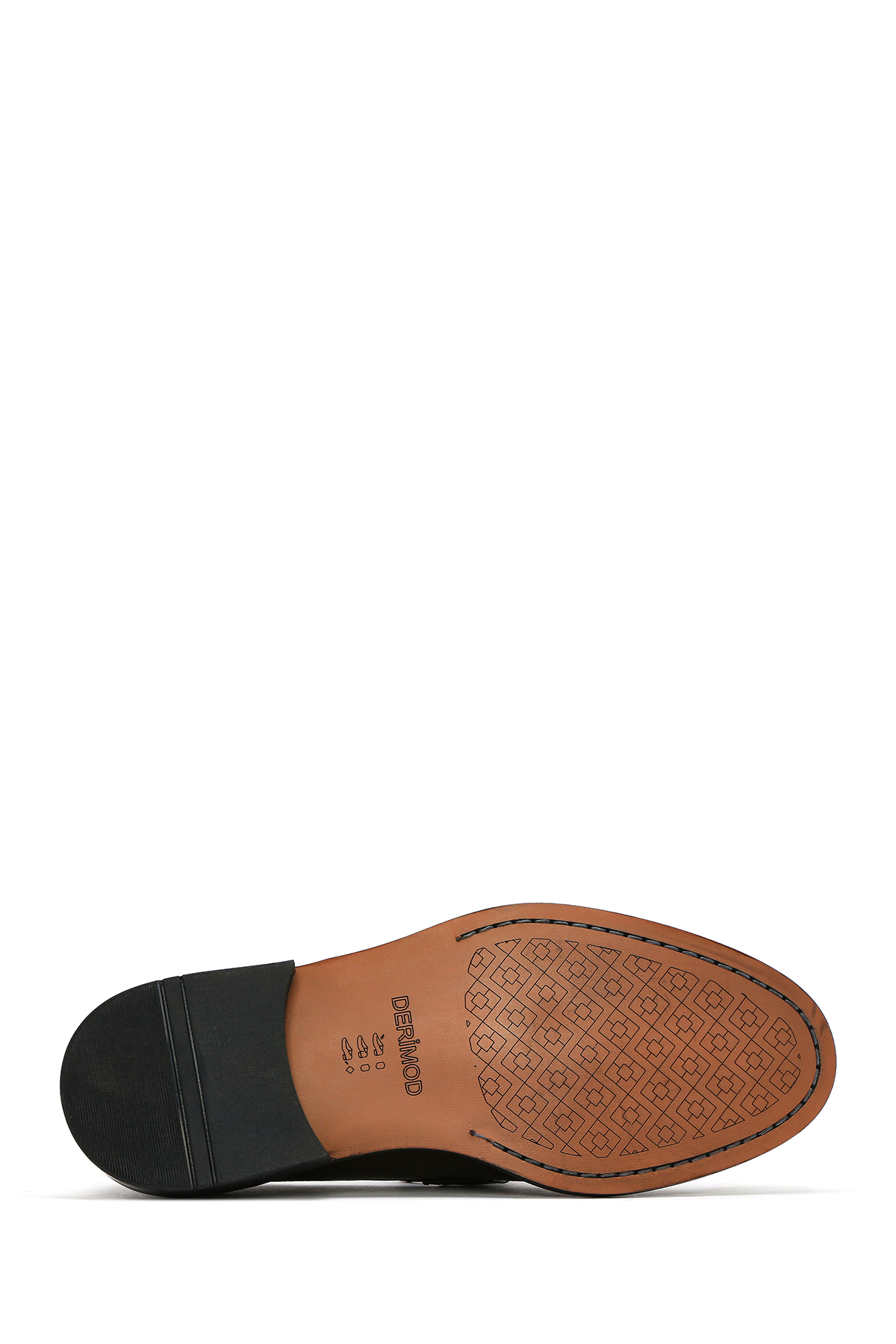 Derimod Erkek Kahverengi Tokalı Deri Ayakkabı, Klasik Loafer 26SFD6009FT görsel 5
