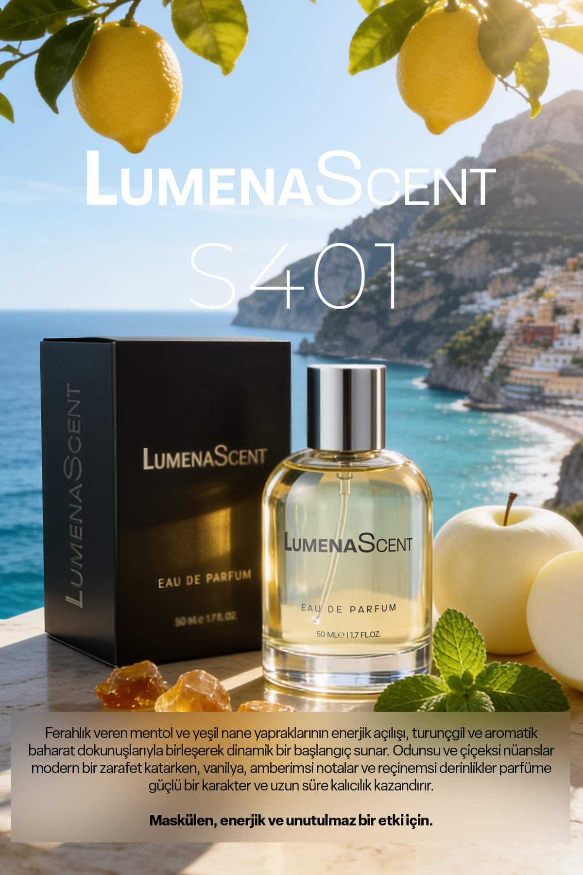عطر مردانه S401 وودی ادو پرفیوم 50 میلی لیتر