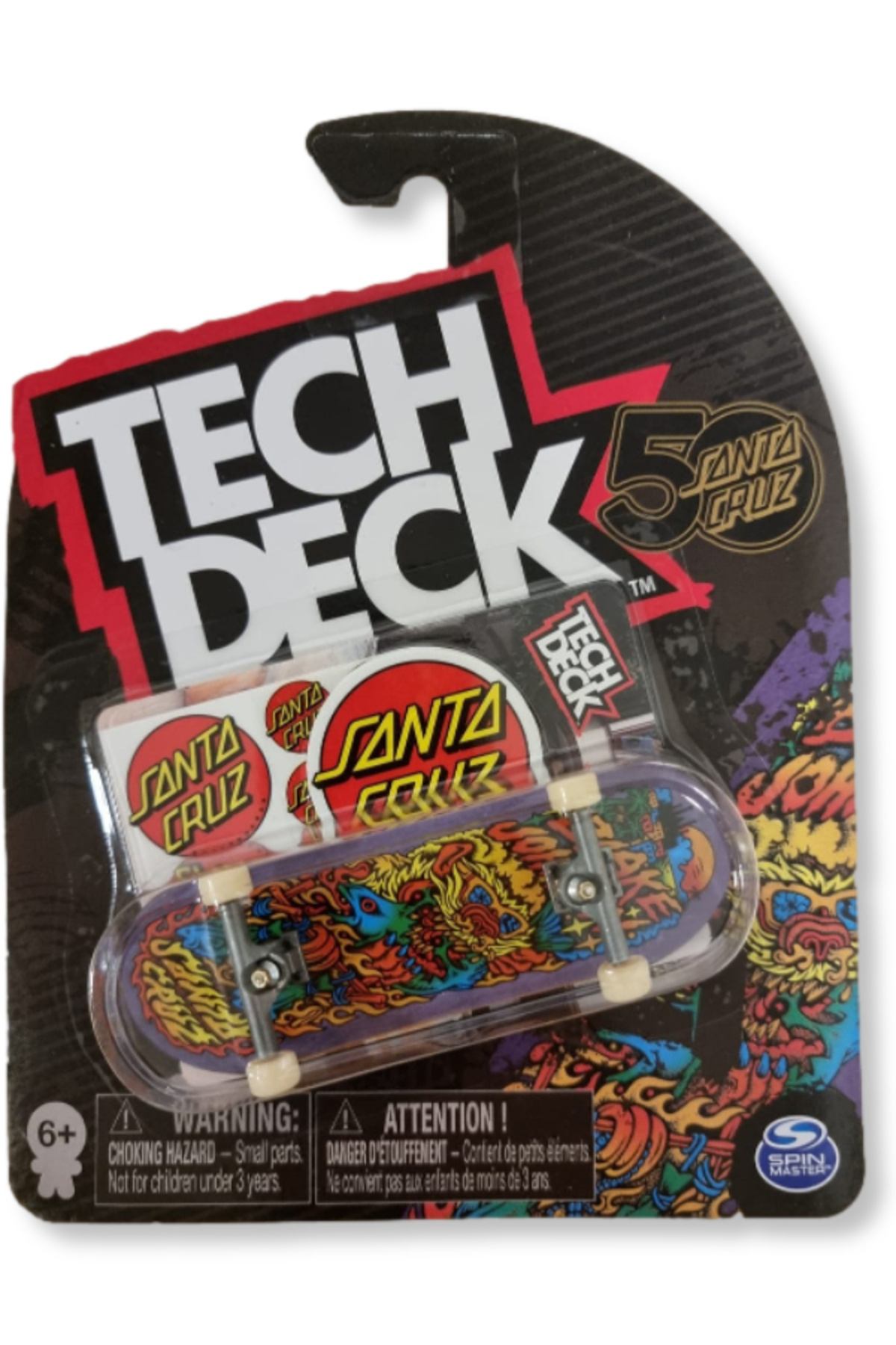 Tech Deck Fingerboard Single Pack 96mm - 5 Santa Cruz - 1