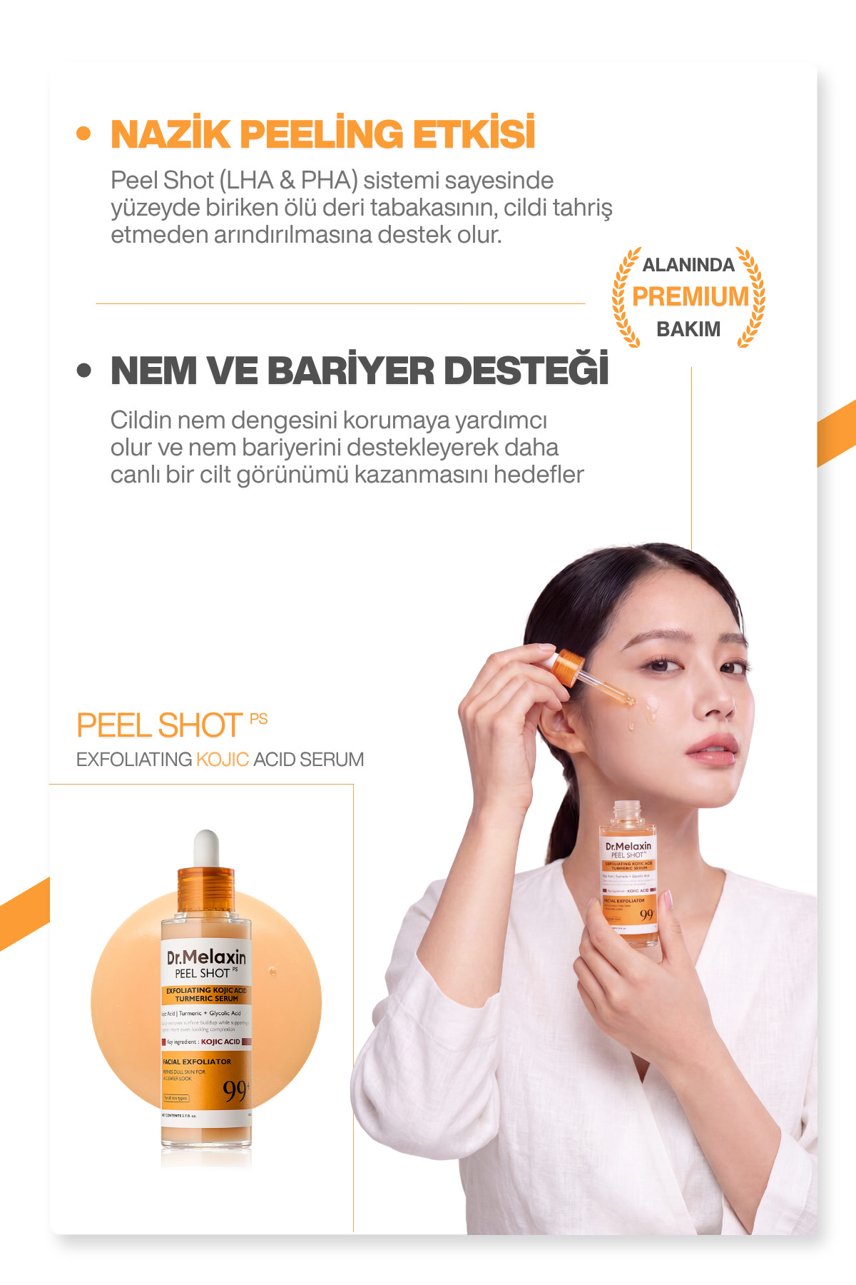Kojik Asit İçerikli – Arındırıcı Aydınlatıcı Bakım Serumu 80 ml — 8809886482946 — تصویر 4 از 7