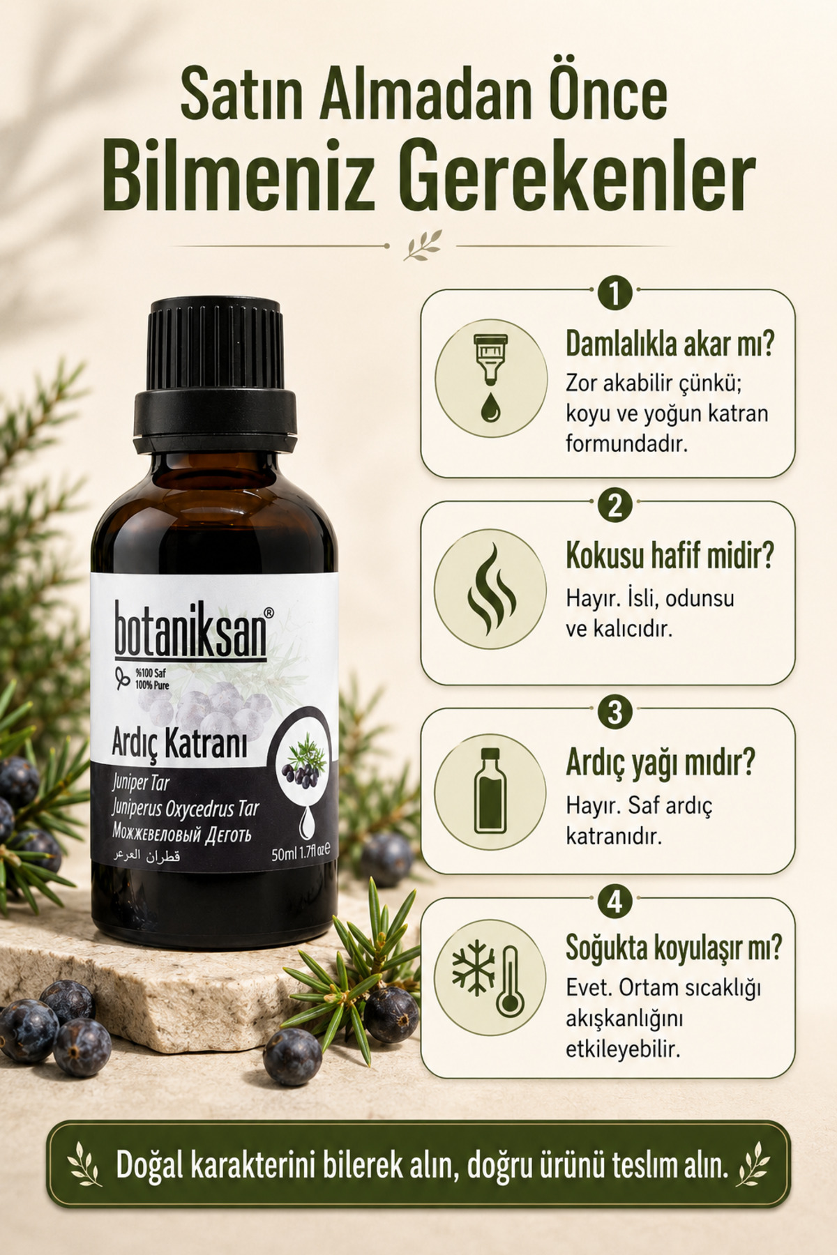 Ardıç Katranı 50 ml %100 Saf Doğal Katkısız Yoğun Kıvamlı — ARDIÇ KATRANI 50ML — تصویر 7 از 8