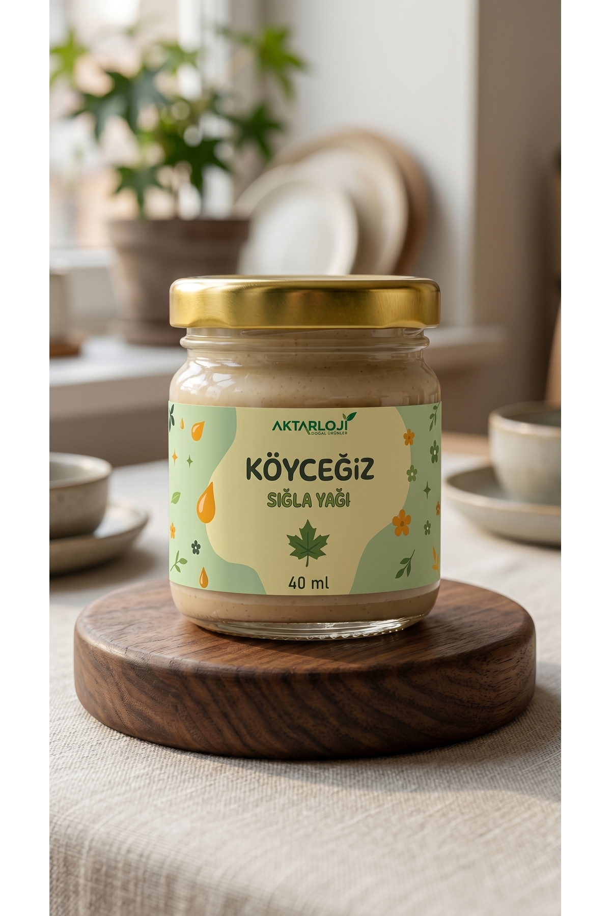 40 ml Köyceğiz Sığla Yağı / Yenilebilir / Saf ( Günlük Yağı ) Yoğun Kıvam - Katkısız & Doğal — A1-sıglayagı-40ml — تصویر 2 از 8