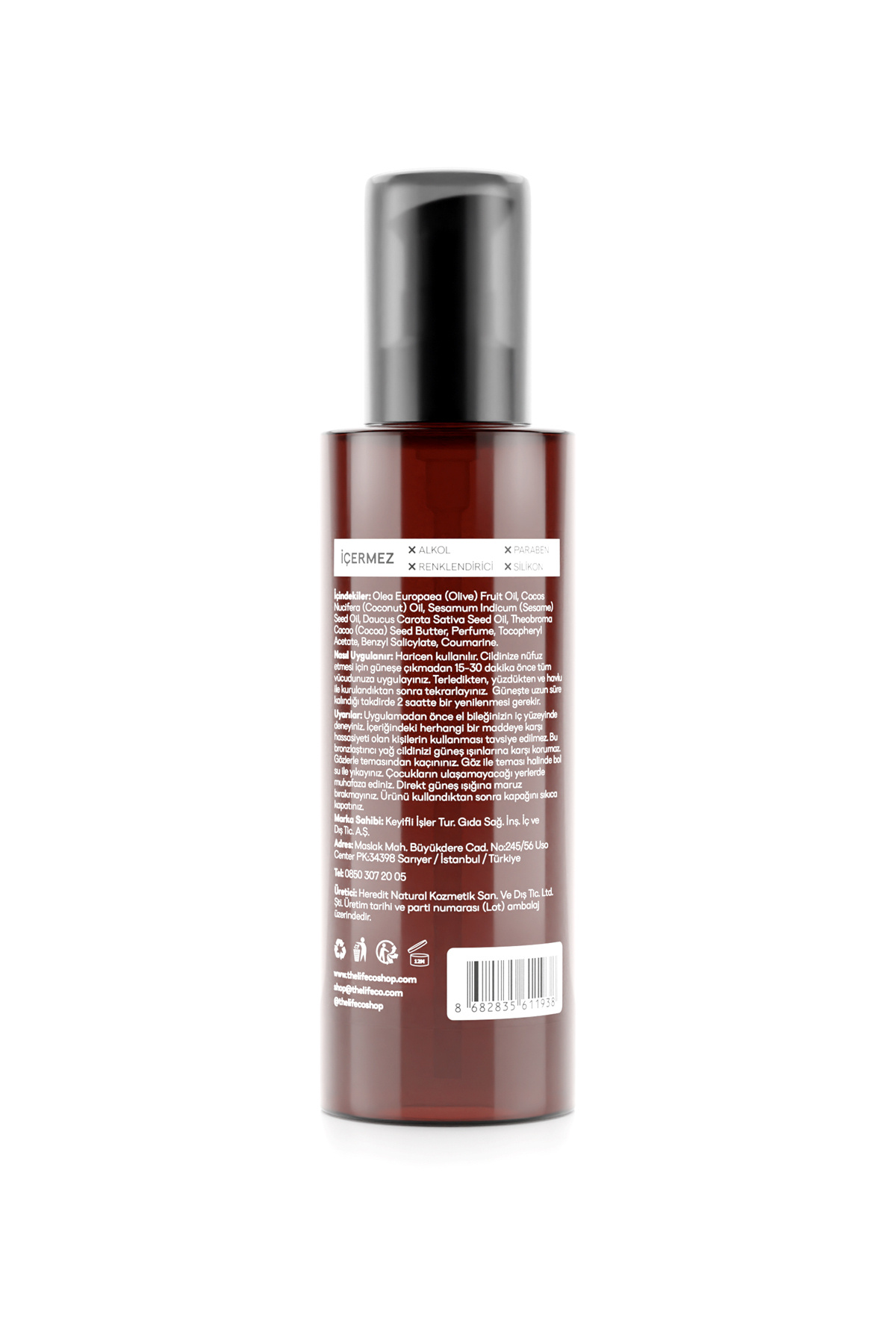 Skinfood Değerli Yağlar Serisi Doğal Bronzlaştırıcı Güneş Yağı 150 ml — 11-226 — تصویر 7 از 7