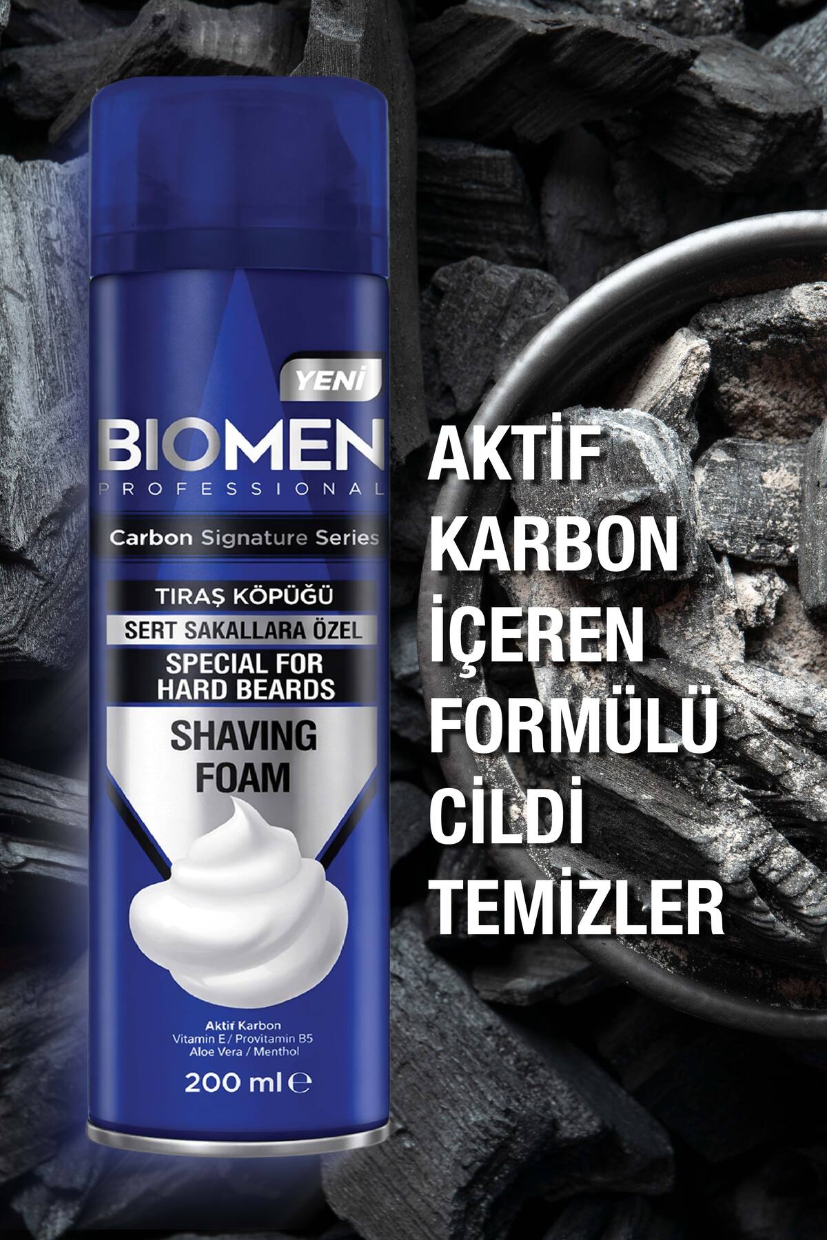 Professıonal Sert Sakallara Özel Tıraş Köpüğü 200 ml — OSVBİOKÖPÜKM — تصویر 4 از 7