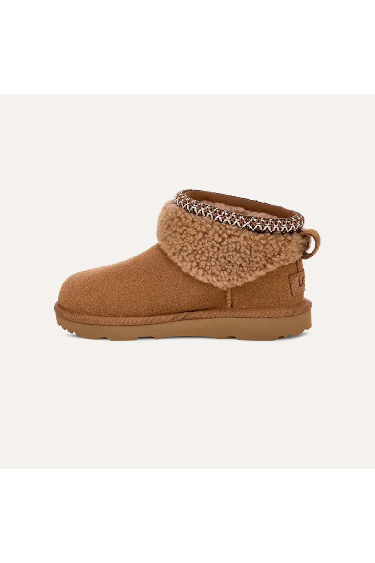 UGG Kadın Bileği Kürk Şık Detaylı Yüksek Taban Taba Bot & Bootie görsel 3