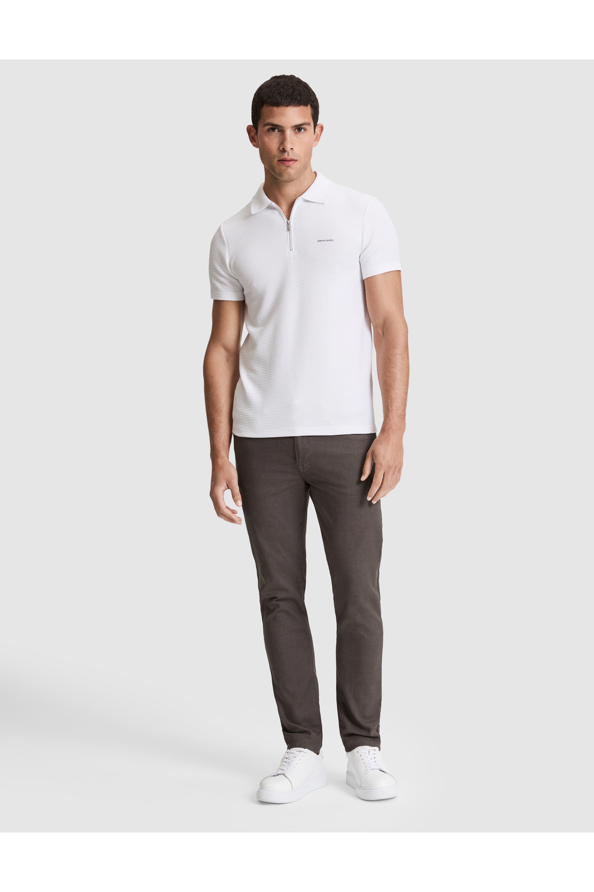 Pierre Cardin Kahverengi Slim Fit Jean Pantolon 50317311-VR197