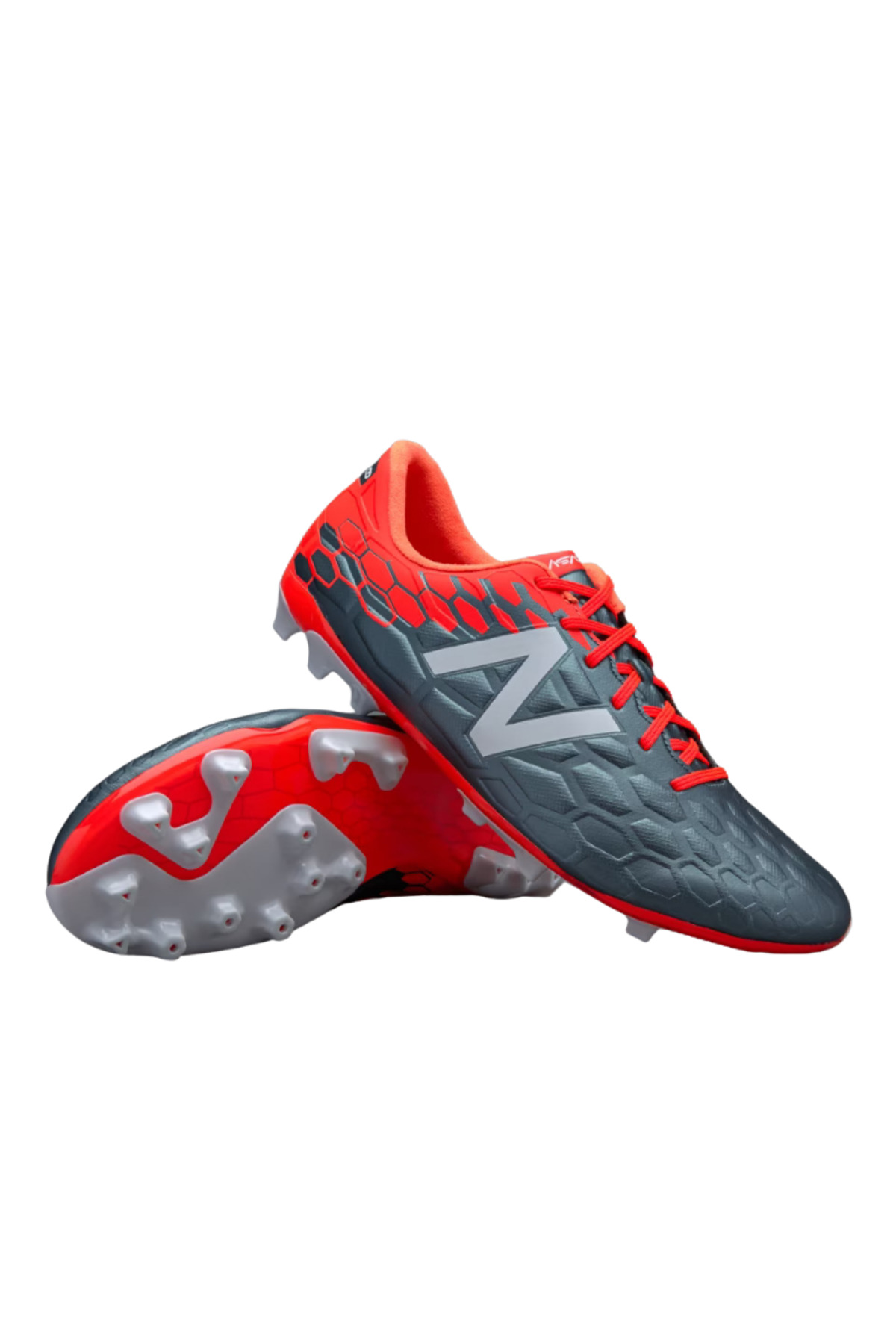 New Balance Visaro 2.0 Mid AG Gümüş Erkek Krampon - MSVMIATT görsel 3