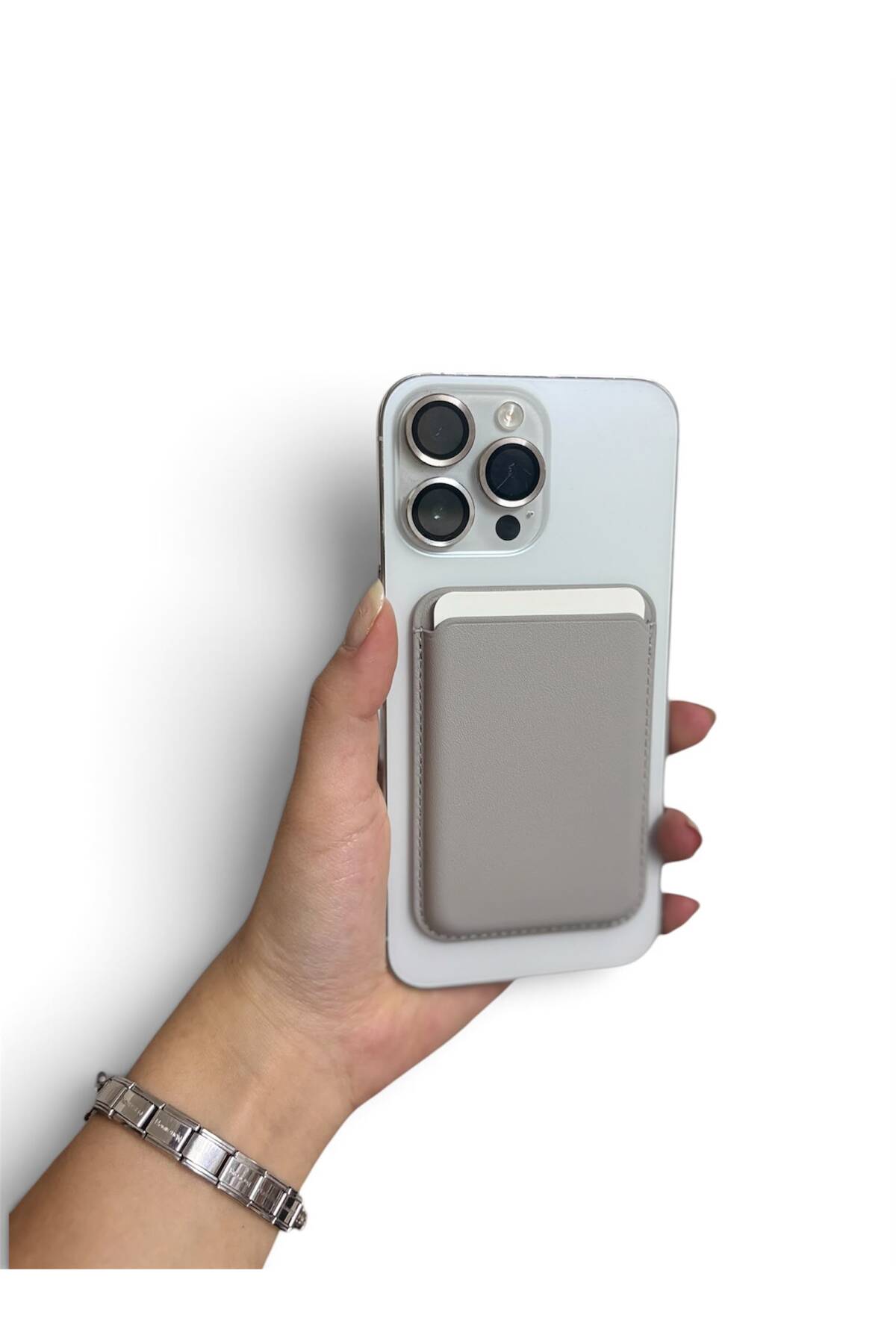 KaffCase iPhone 11 12 13 14 15 16 17 Plus Pro Max Kartlık Manyetik Deri Magsafe Cüzdan Arkası Kartlık Akıllı Telefon