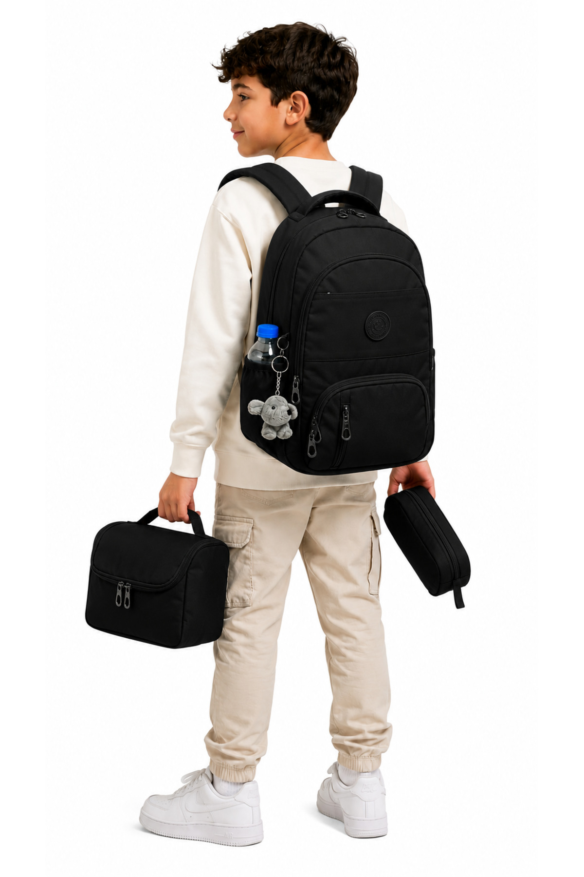Bevitton First School Bag Set of 3 Unisex Children's Primary School Backpack ...