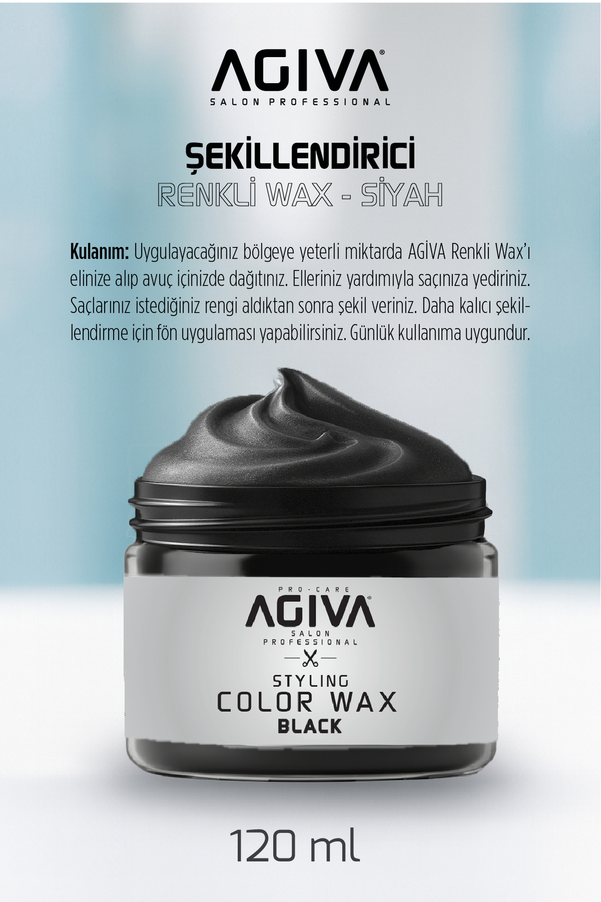 Hairstyling Wax 02 Siyah 120 gr — 8698703025936 — تصویر 3 از 3