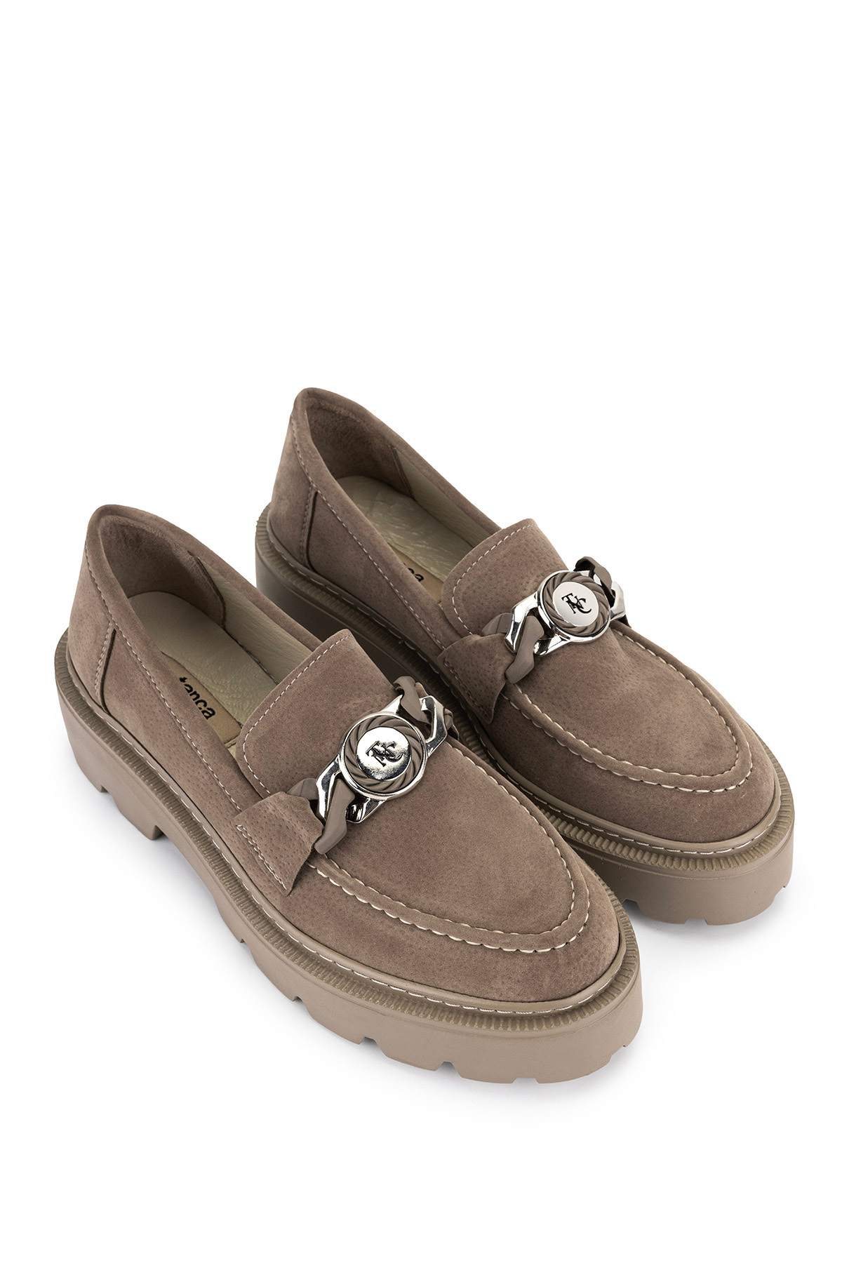 Tamer Tanca Kadın Vegan Loafer Ayakkabı 817 0890 Bn Ayk Sk22/23 görsel 2
