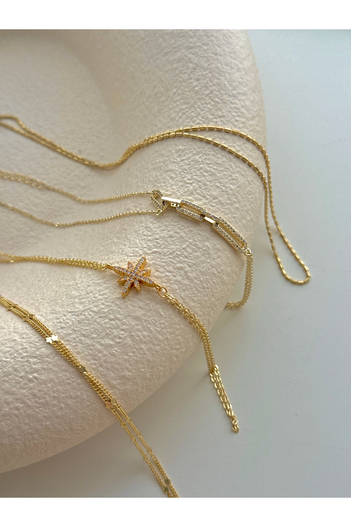 YOUES JEWELRY ÇELİK 14k Altın Renk Şahmeran Bileklik Gold Kadın Pullu Şahmeran görsel 5