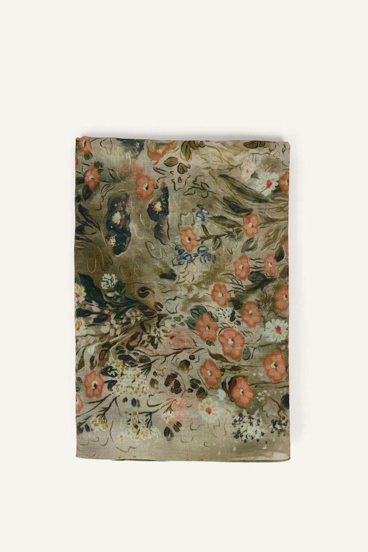 DeFacto Fresh Scarfs X DeFacto Misty Garden Viskon Şal I1746AX26SM görsel 6