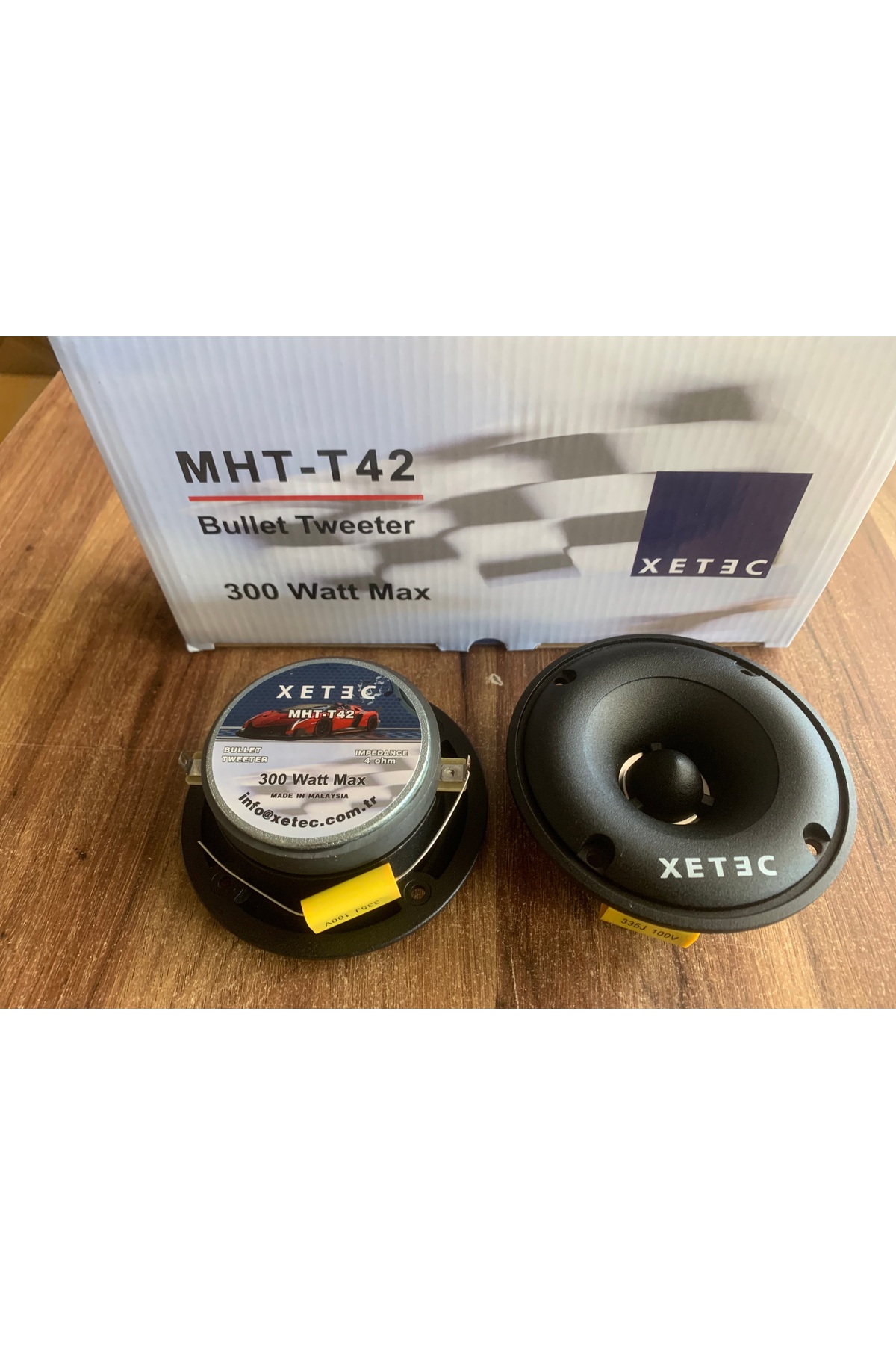 XETEC Deniz Sound Garage 10 cm Bullet Tweeter MHT-T42 300 Watt 100