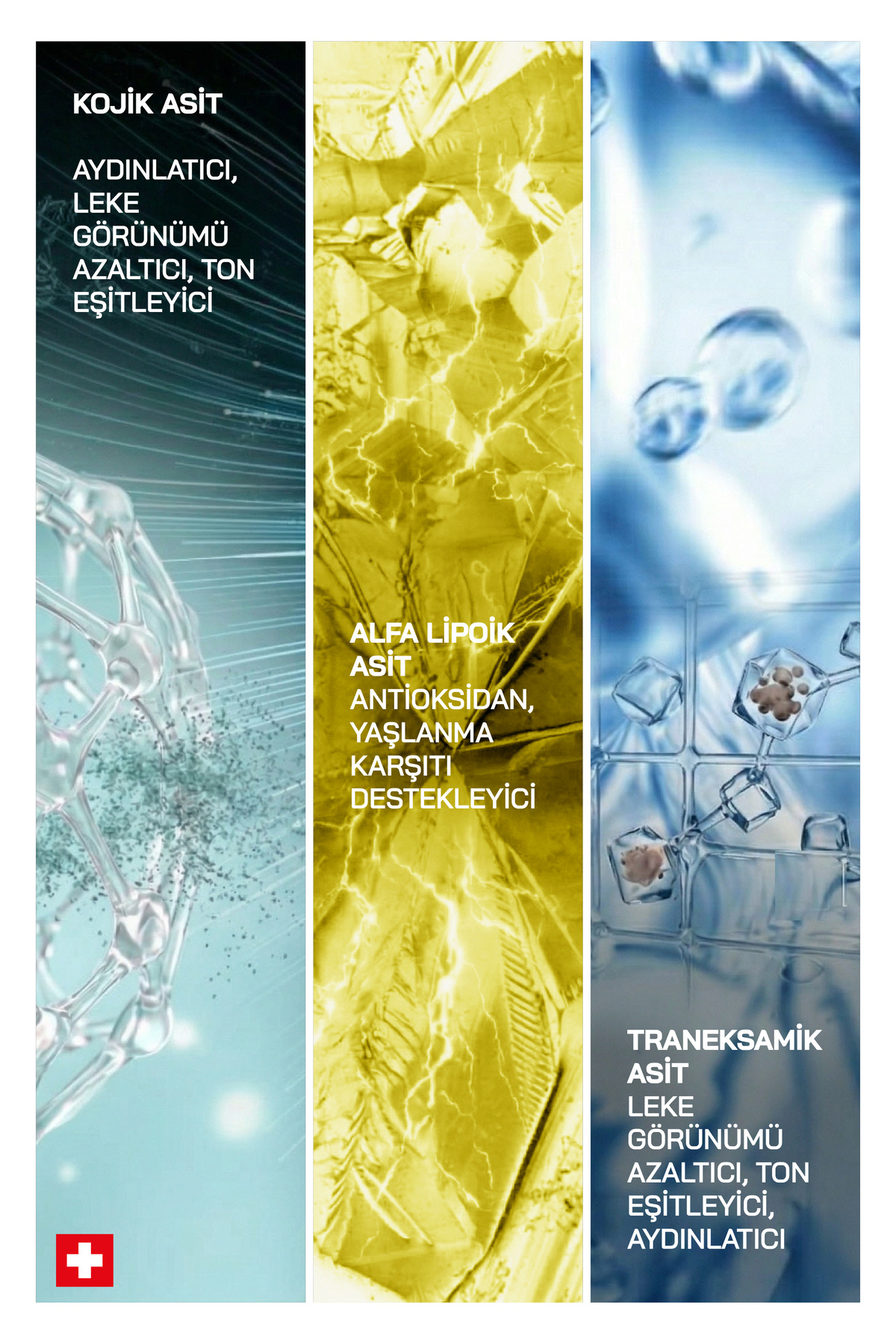 Kojic Acid & Tranexamic Acid, Leke Açıcı ve Ton Eşitleyici Serum, 50 ml — KAS30 — تصویر 4 از 8
