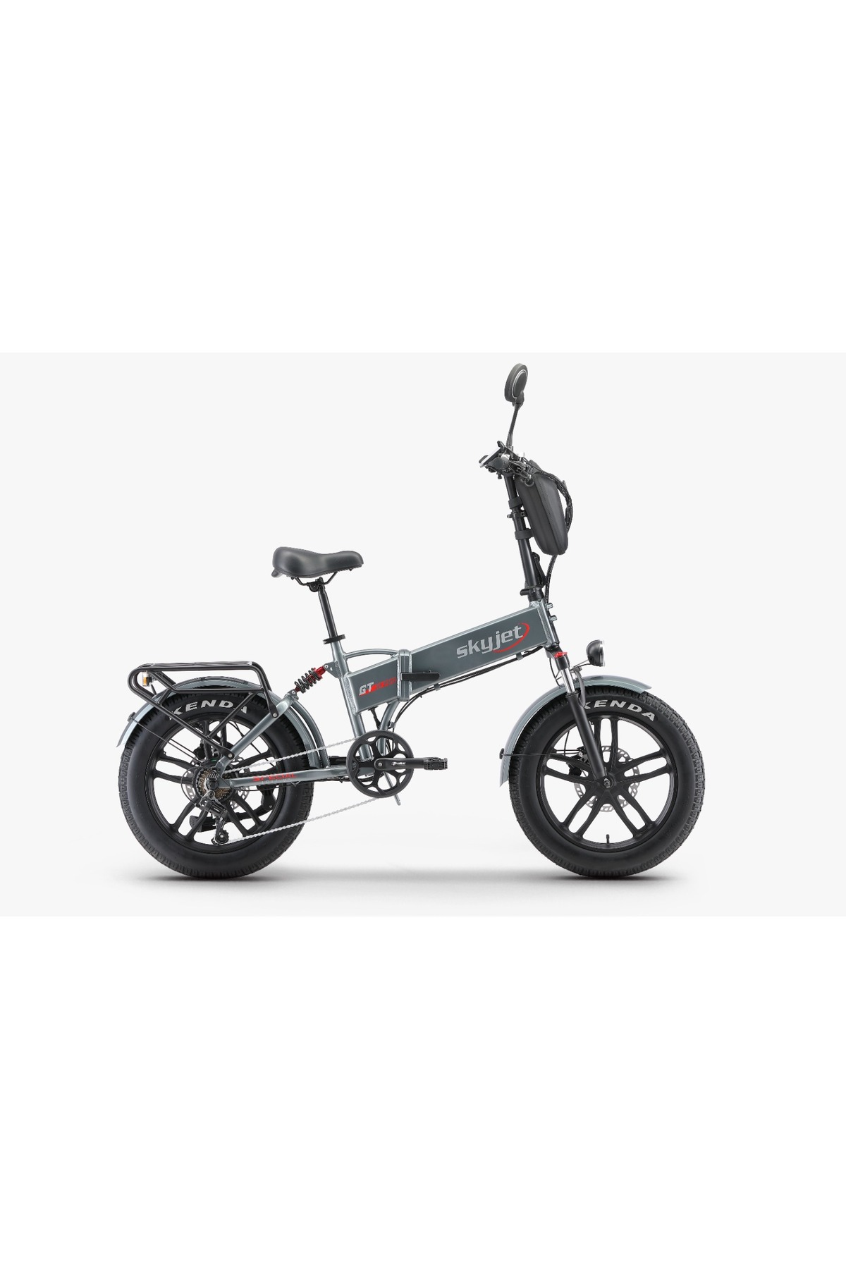 Skyjet Gtiii Pro 1000w Elektri̇kli̇ Bi̇si̇klet Ayna Çanta Ve El Gazi Hedi̇yeli̇