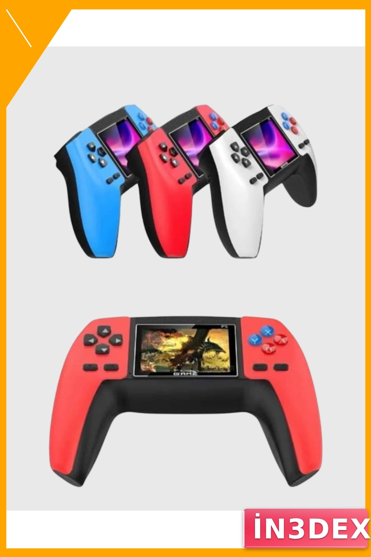 Retro Oyun Konsolu 520 Oyun P5 GamePad Taşınabilir