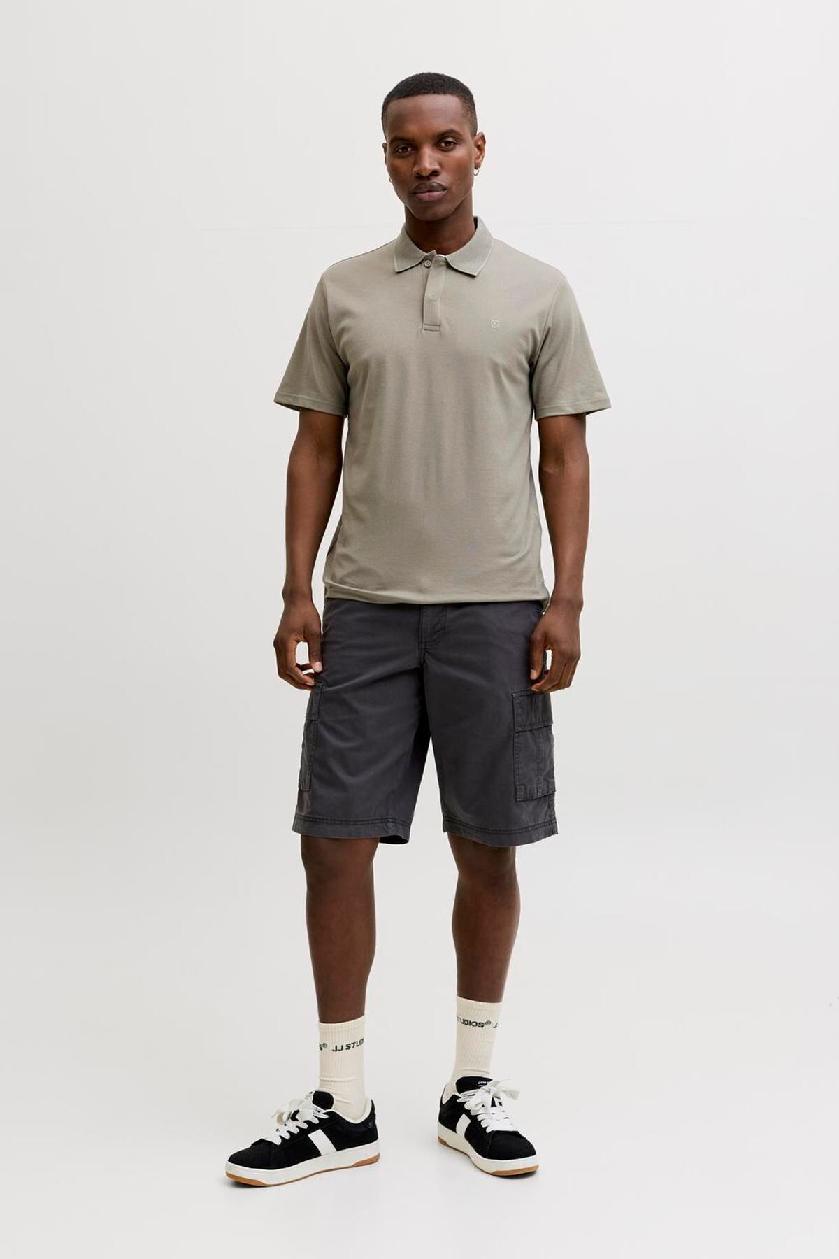 تی‌شرت یقه گرد مردانه با گلدوزی - رادنی جک اند جونز پولوشرت Jack & Jones