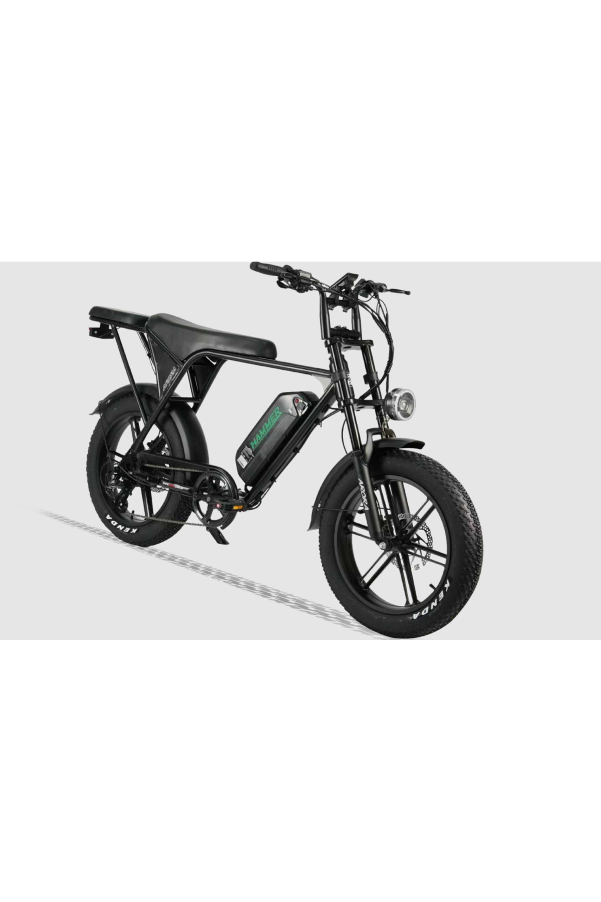 Arora HAMMER Elektrikli Bisiklet Shimano Vites Kalın Lastik Güçlü Şehir E-Bike