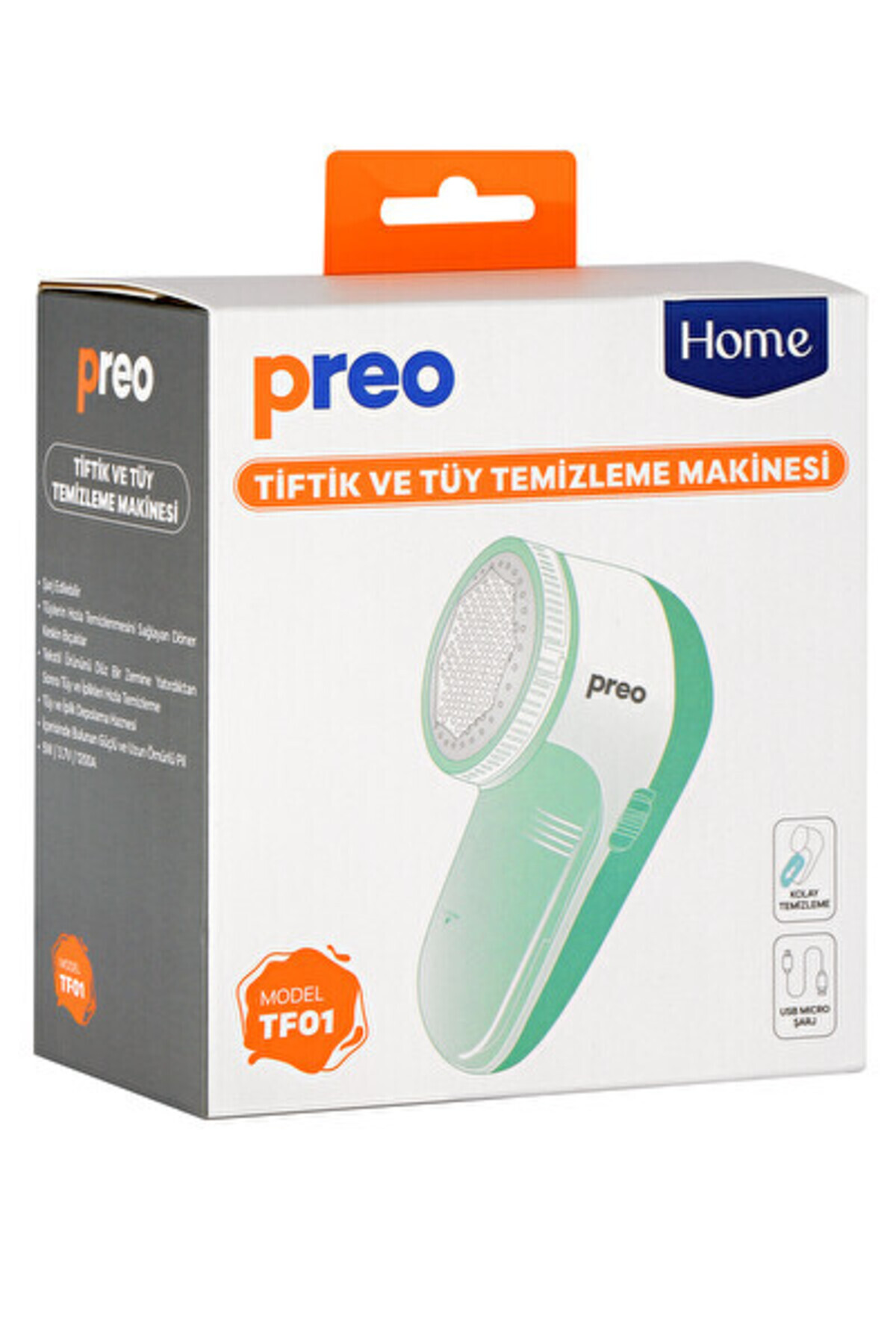 Preo Tf01 Şarjlı Yeşil Tiftik ve Tüy Temizleme Makinesi - Fiyatı