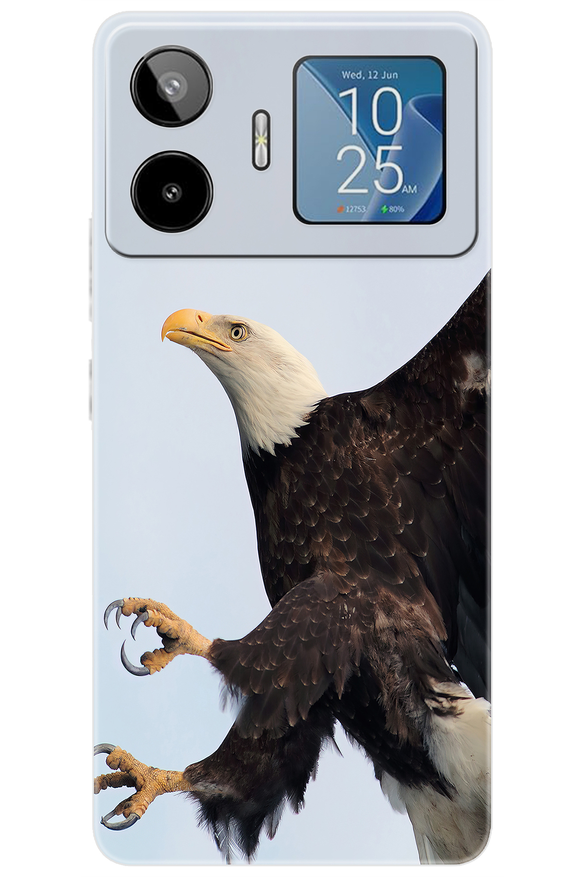 GM 26 PRO 5G (G903) Compatible Sheath Pattern Printed Silicone Eagle NGO:189 CP-Wjsr1uD