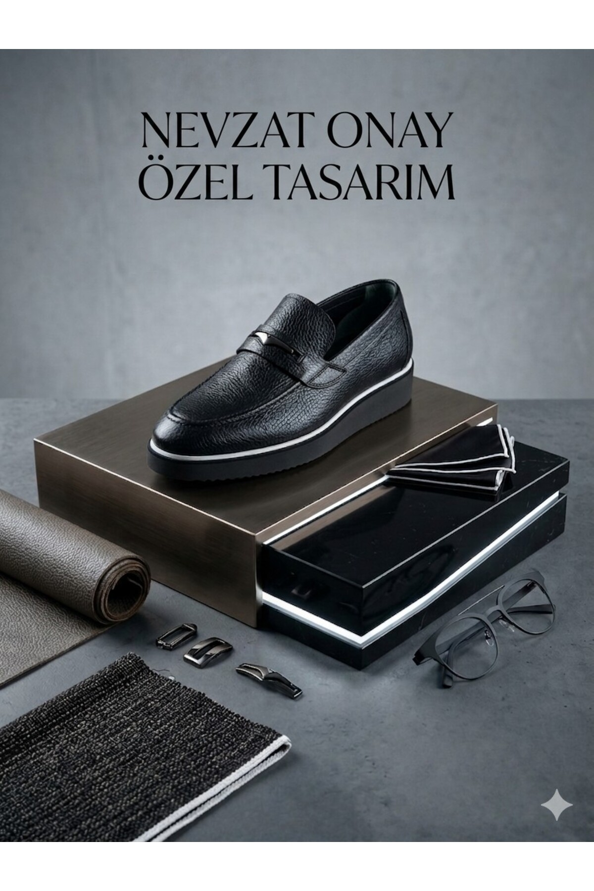 Nevzat Onay SİYAH ŞIK HAFİF CASUAL AYAKKABI
