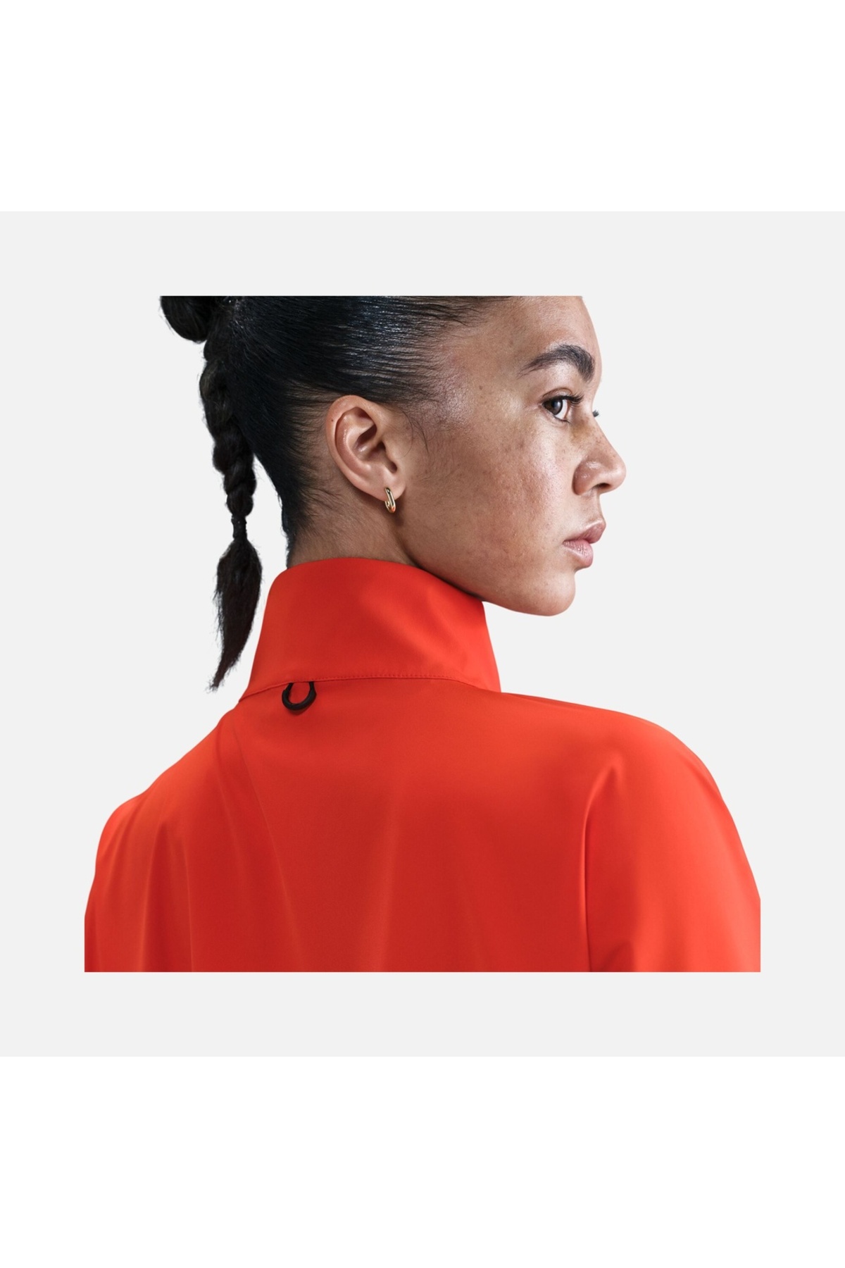 Nike 24.7 PerfectStretch Dri-FIT Oversized İnce, Hafif, Esnek Yazlık Kadın Turuncu Ceket (Blue Sportswear ) görsel 5