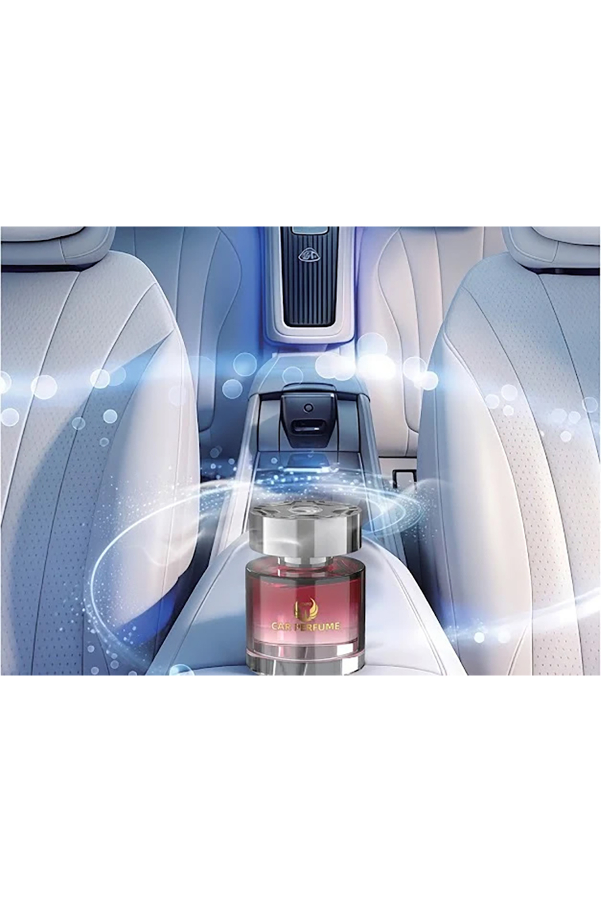 فواحة عطر ذكية للسيارة برائحة الورد لتوزيع العطر ب...