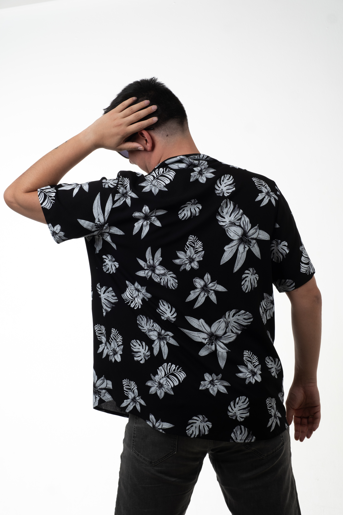 SÖR BÜLEND Erkek Büyük Beden Hawaii Kısa Kollu Yazlık Gömlek görsel 3