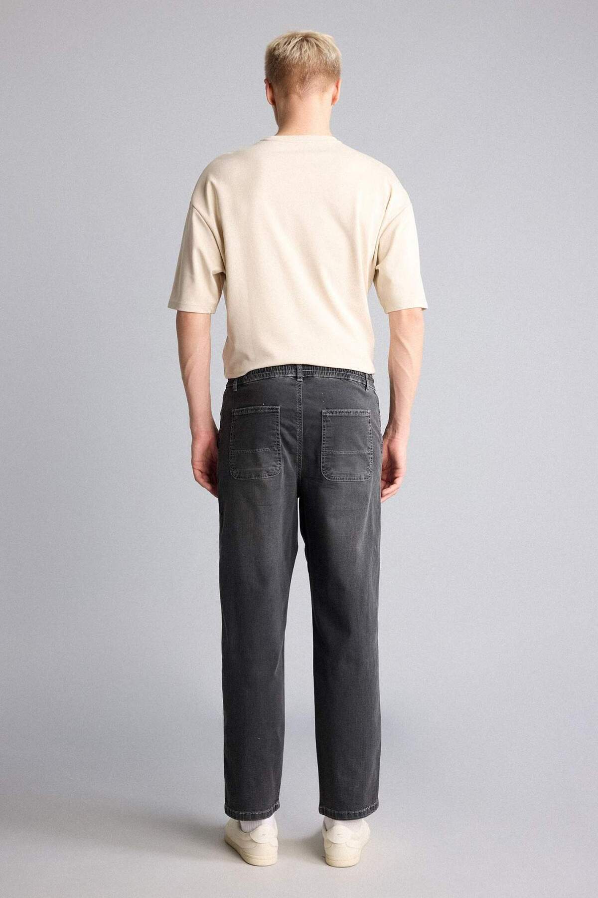 DeFacto Ultra Hafif Baggy Fıt Pantolon I0433AX26SM görsel 8