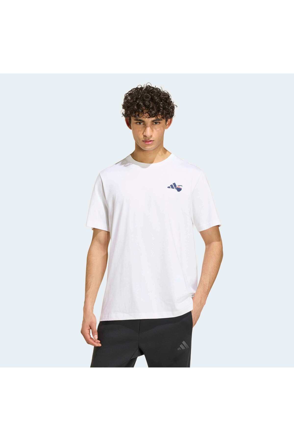 تیشرتمردانهadidasسفید
